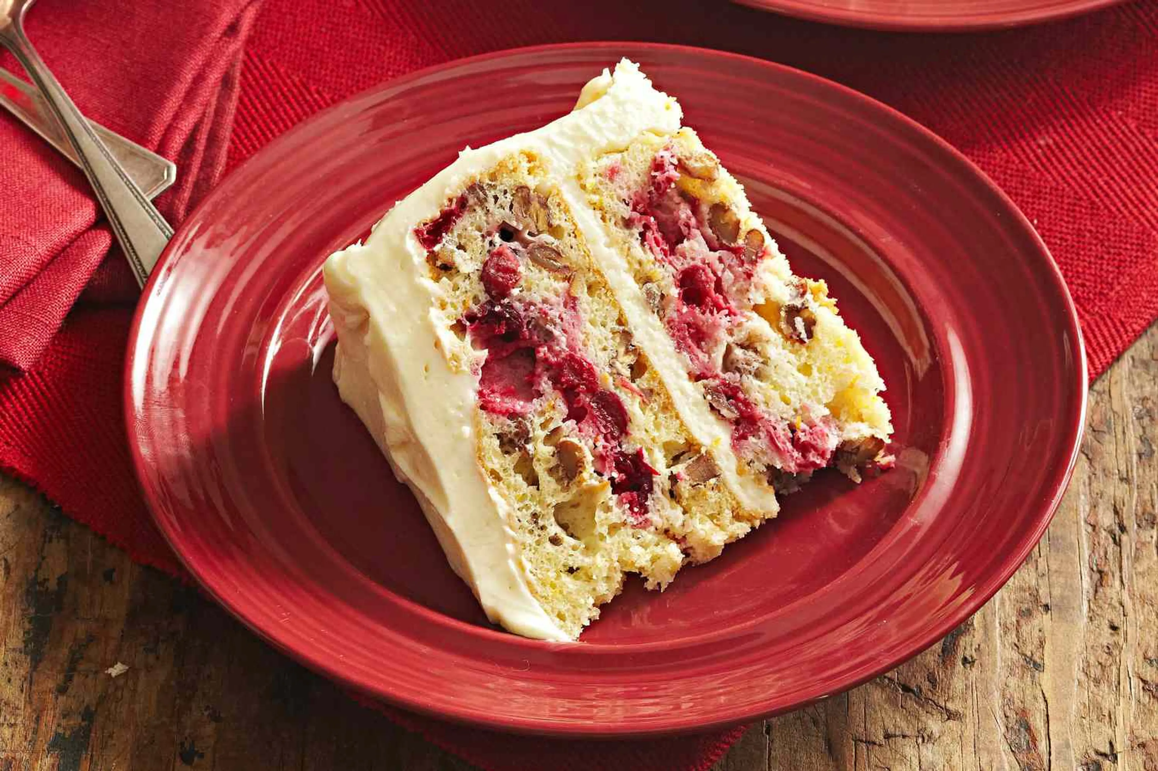 Cranberry Layer Cake
