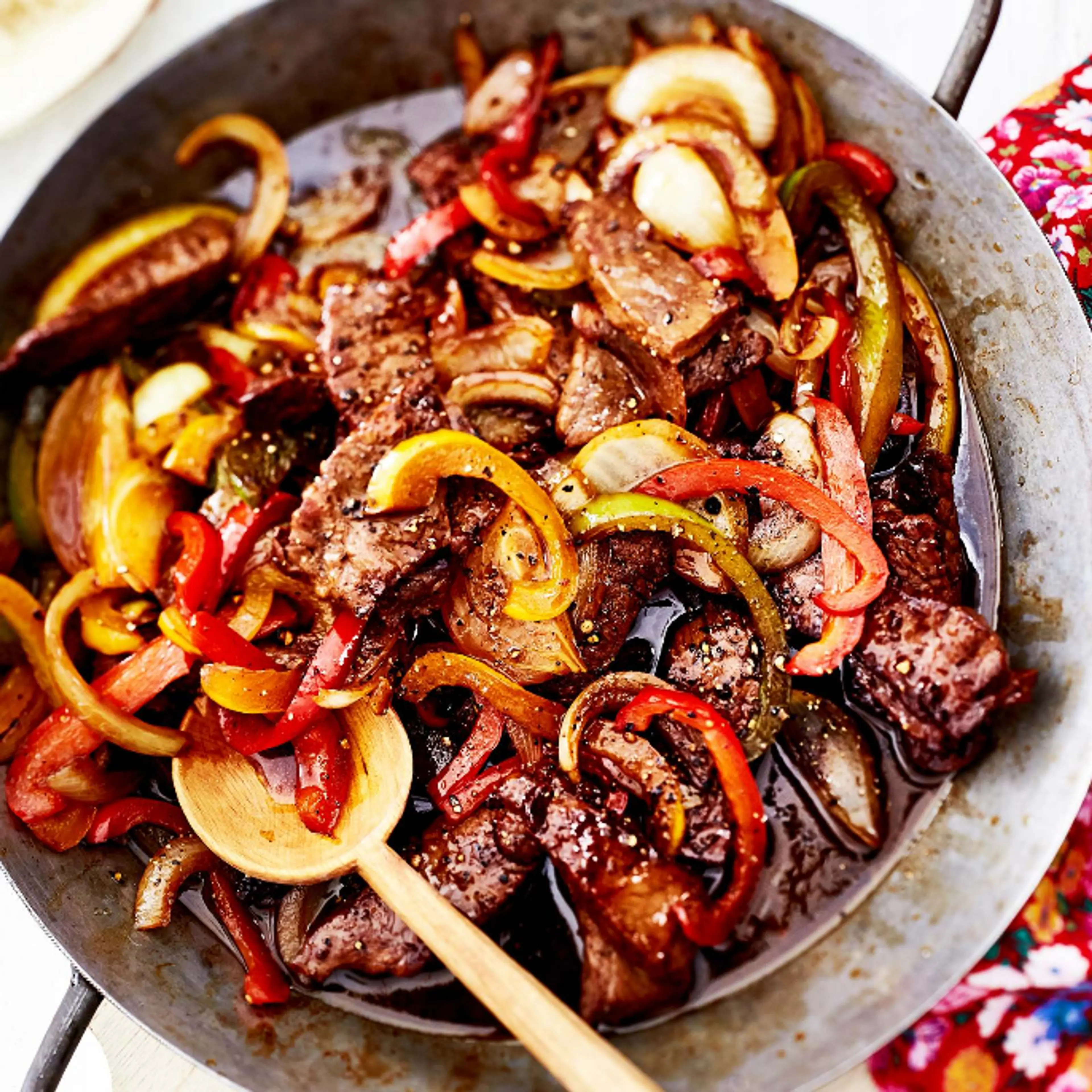 Spicy Asia-Geschnetzeltes zum Vorbereiten