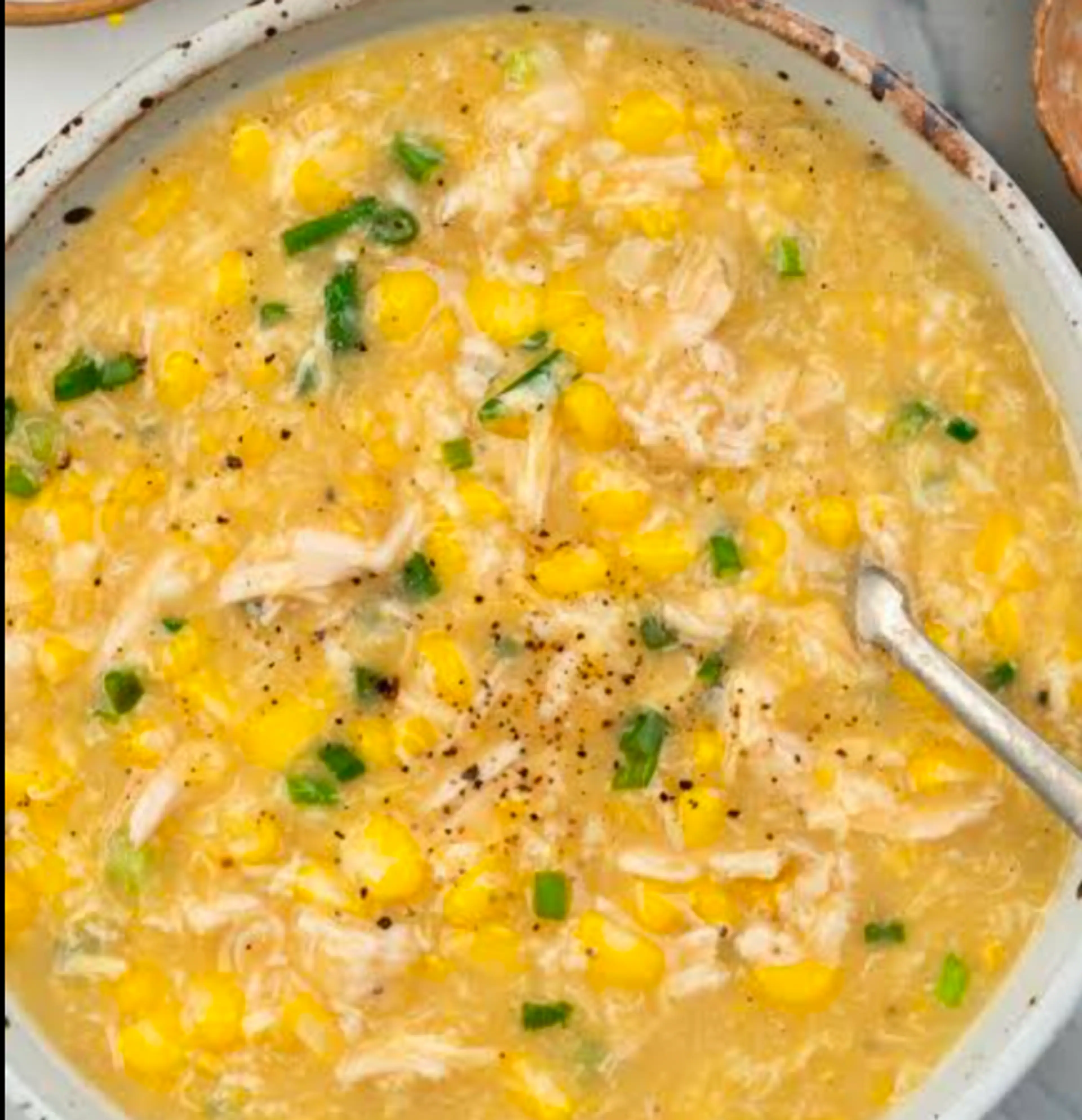 Chinese Chicken & Corn Soup