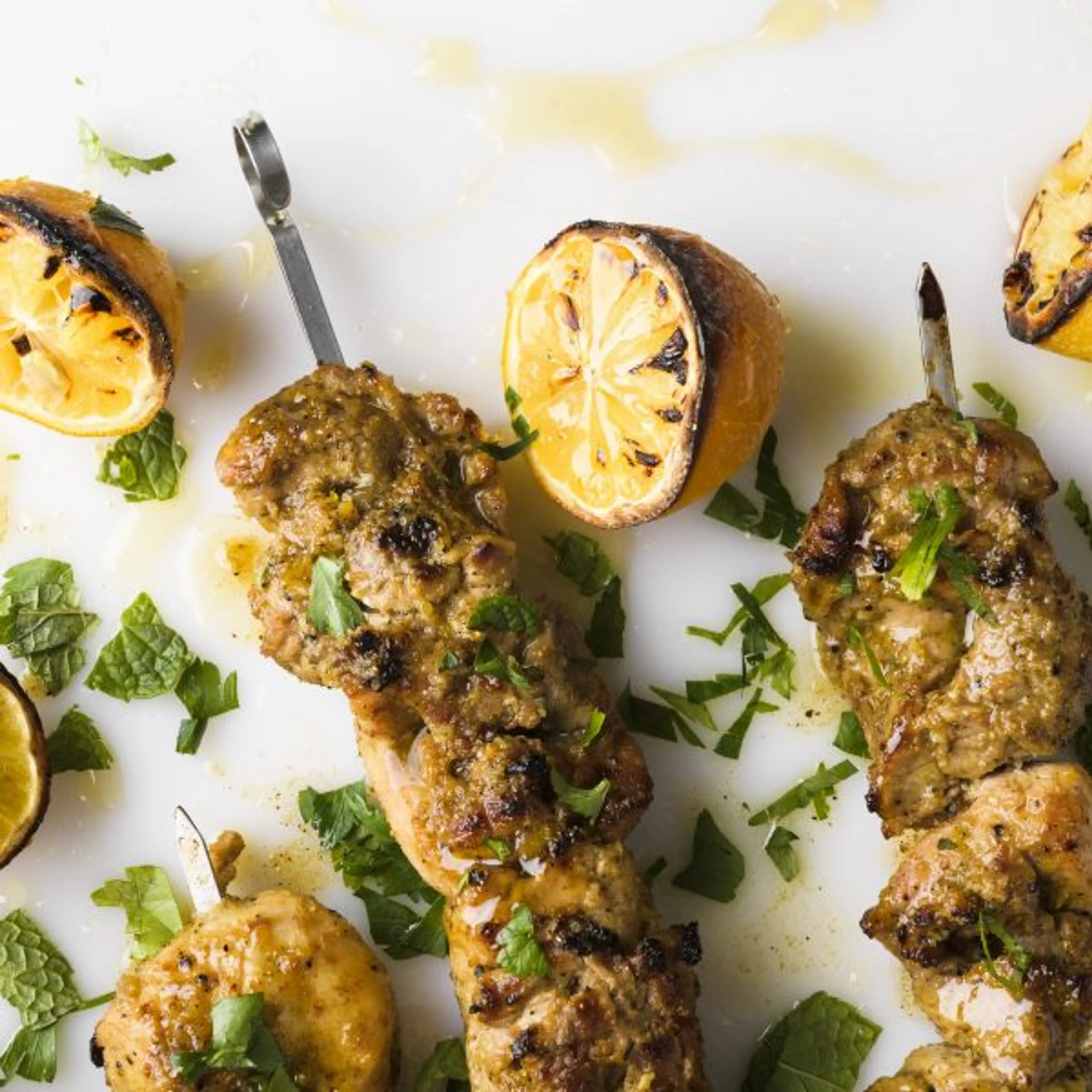 Moroccan Chicken Skewers