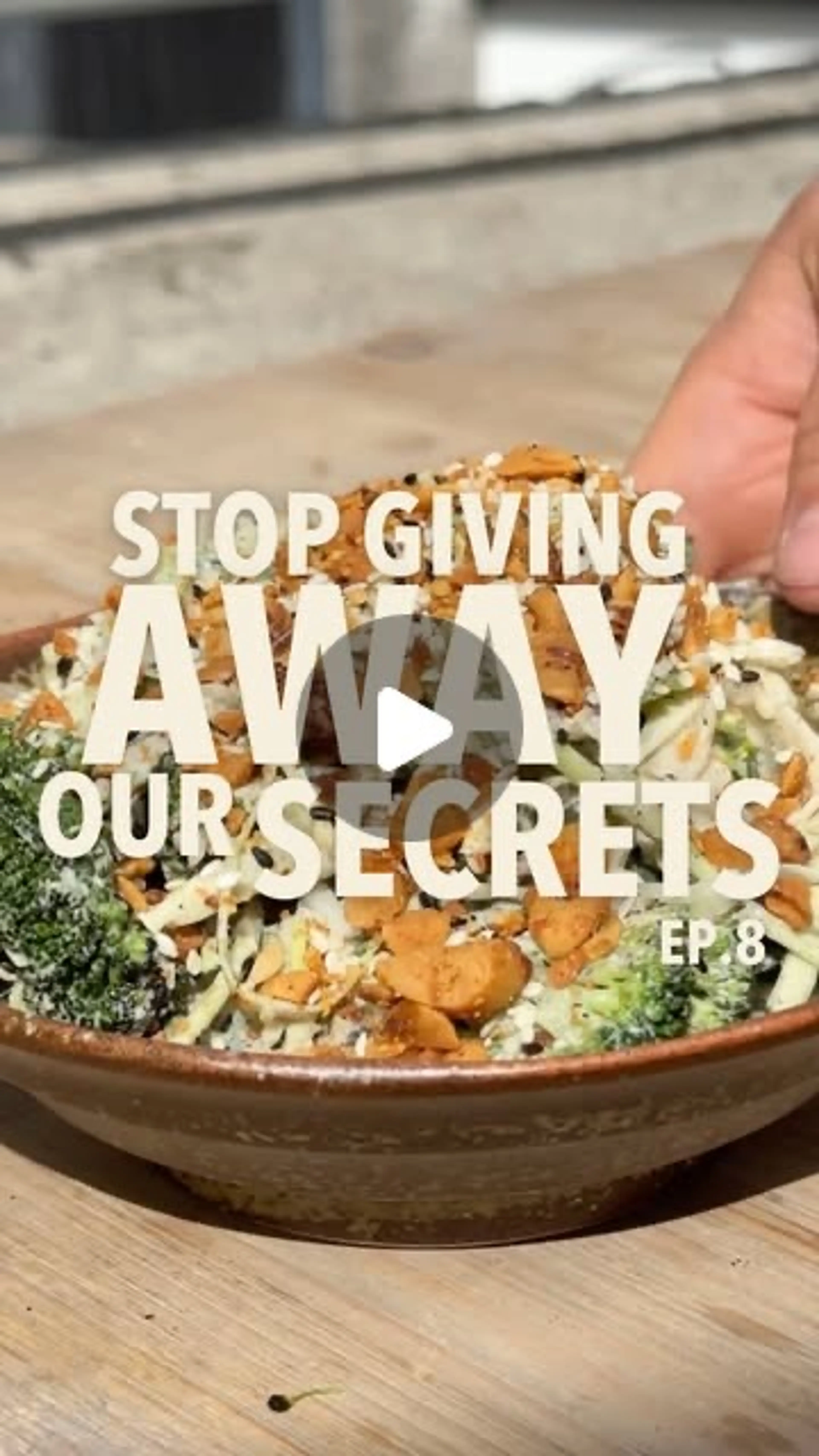 Stop Giving Away Our Secrets - Ginger Sesame Dressing