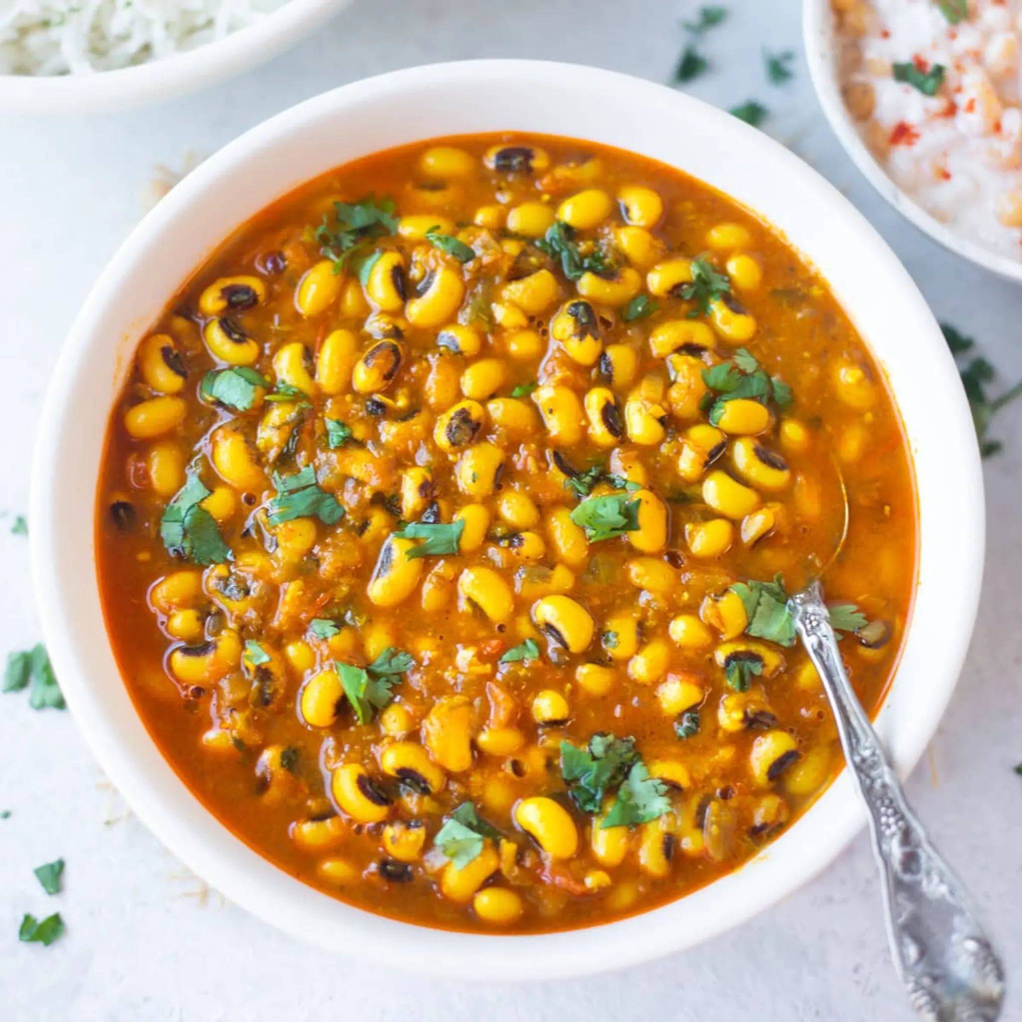 Black Eyed Peas Curry (Indian Lobia Masala) - Instant Pot &