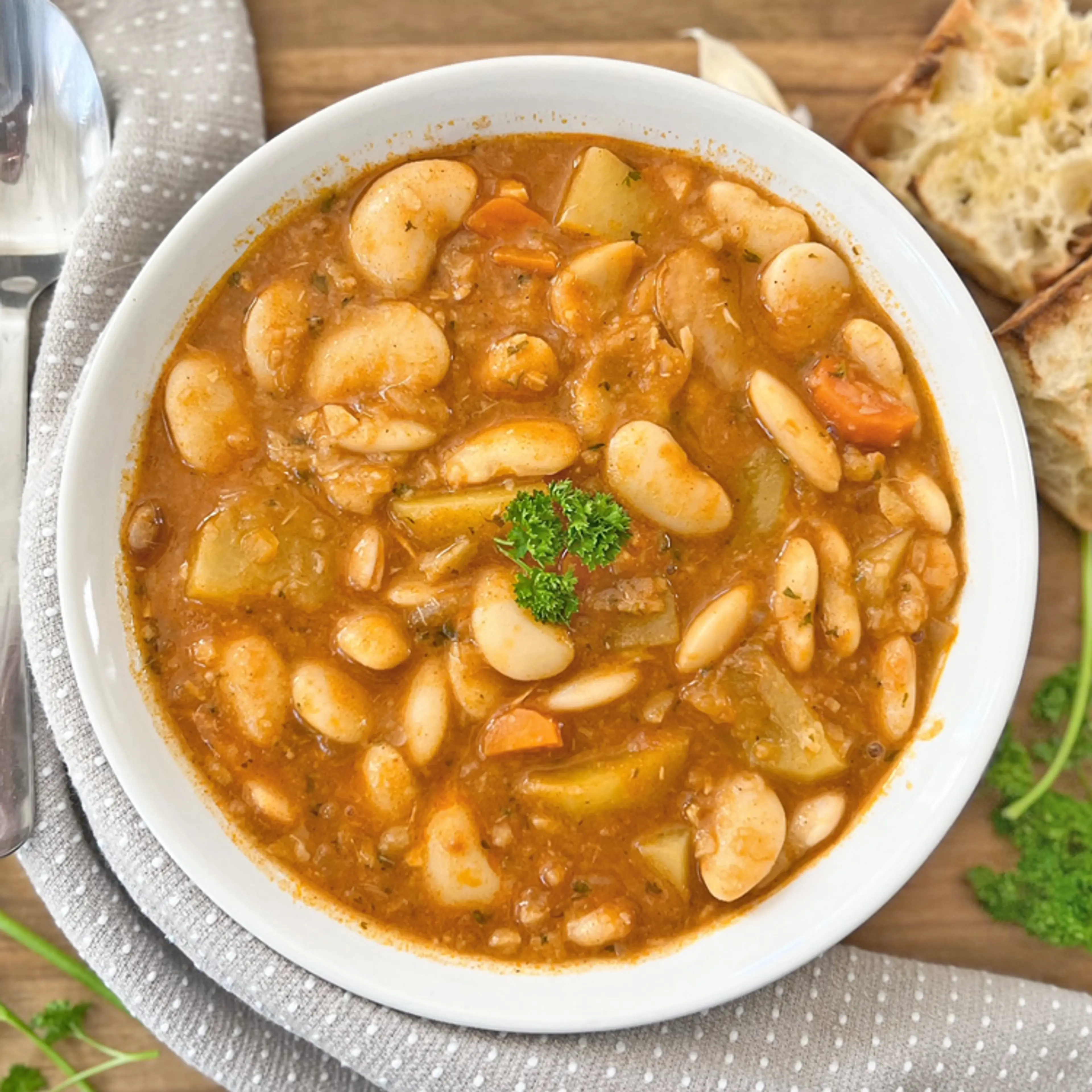 Spanish Butter Bean & Potato Stew