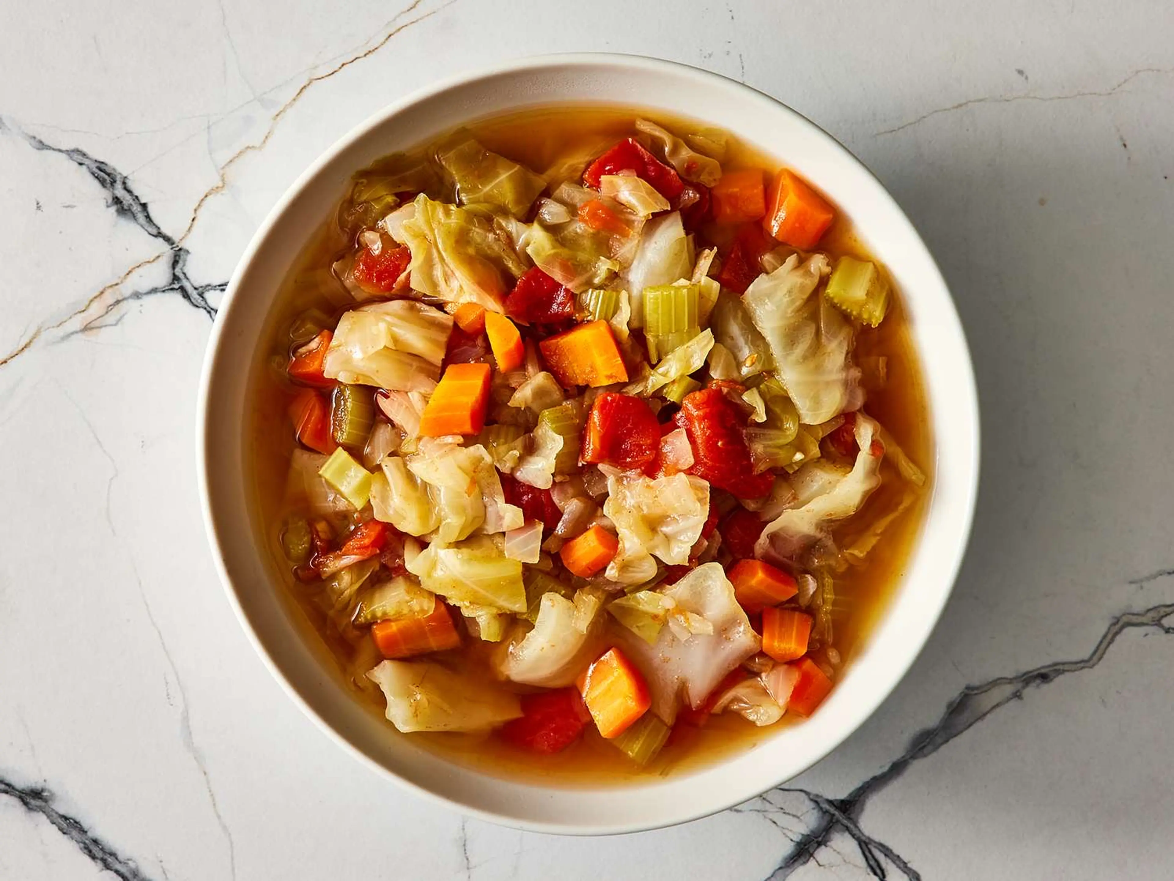 Instant Pot Vegan Cabbage Detox Soup