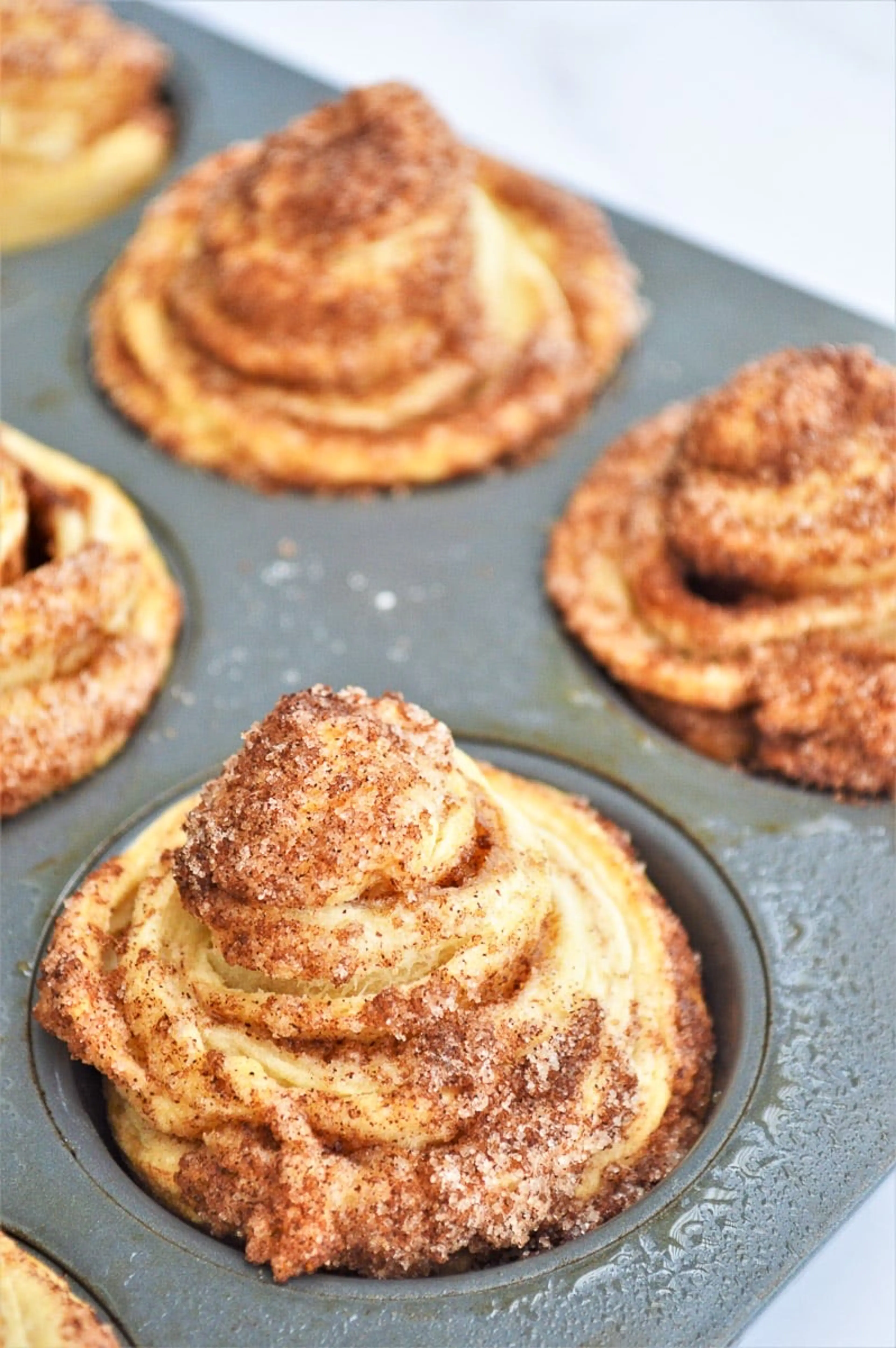 Cinnamon Sugar Cruffins