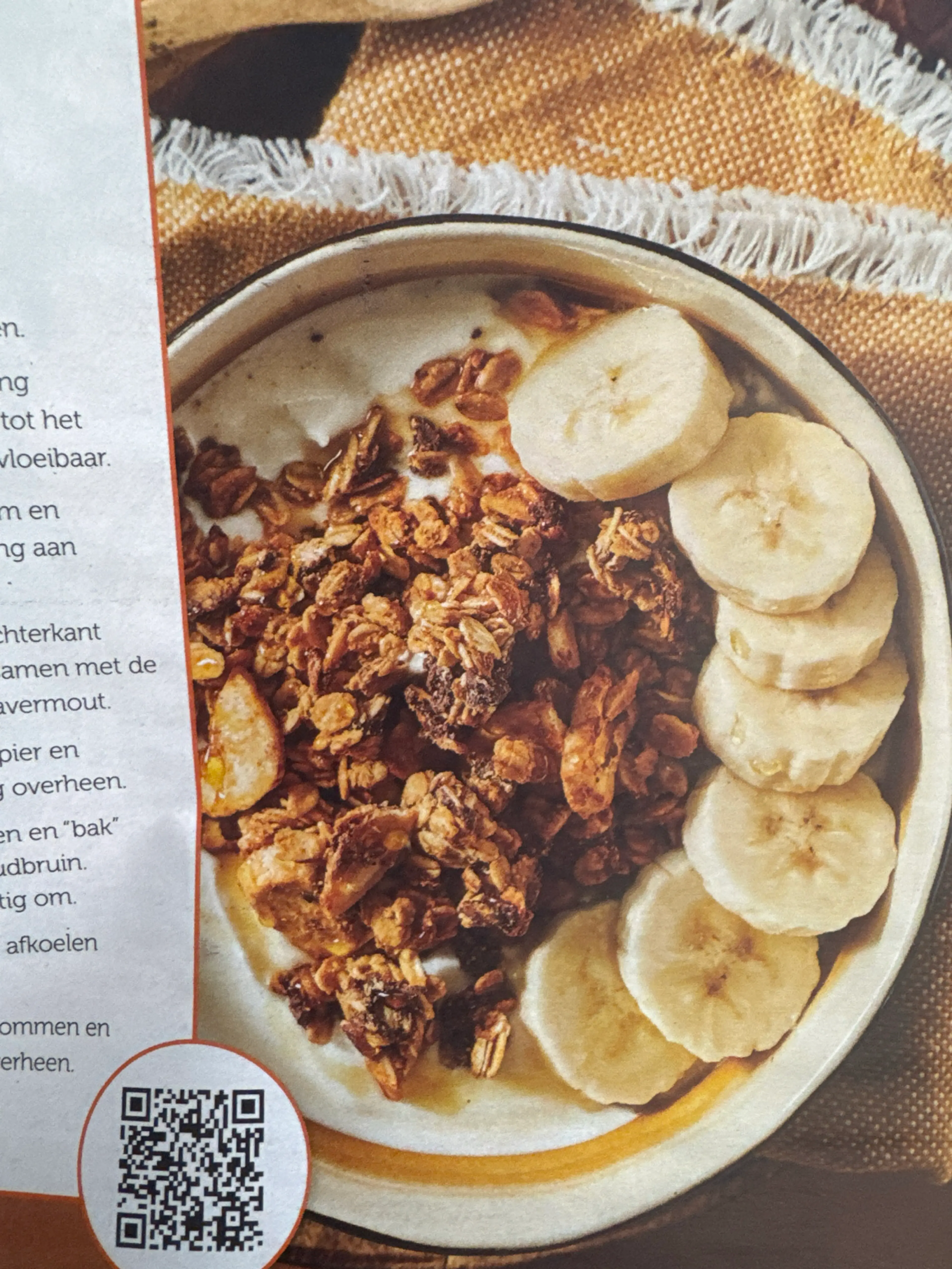 Pindakaas-granola
