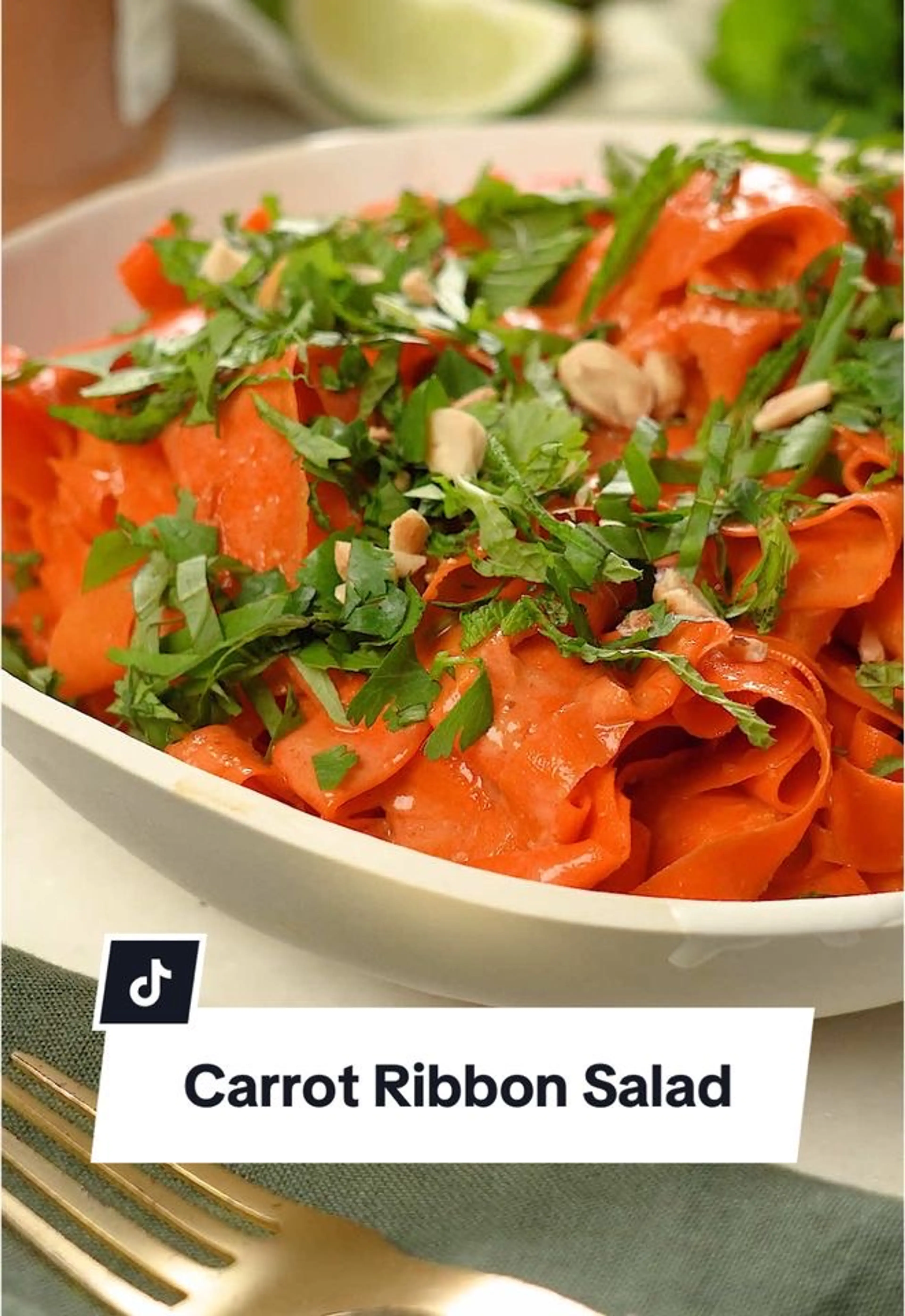 This Crunchy Carrot Ribbon Salad Is the Perfect, Refreshing