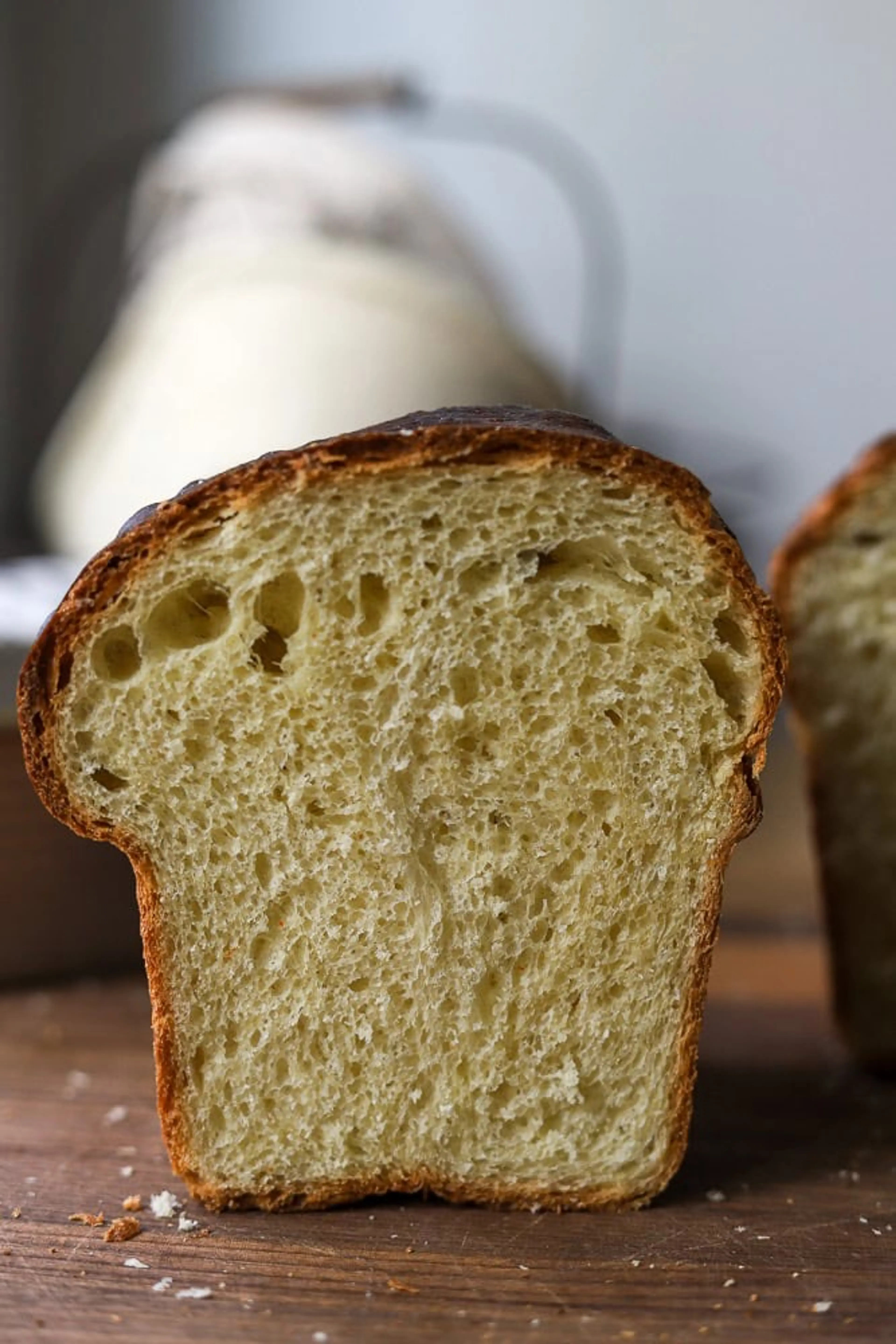 No-Knead Lazy Girl Brioche Bread