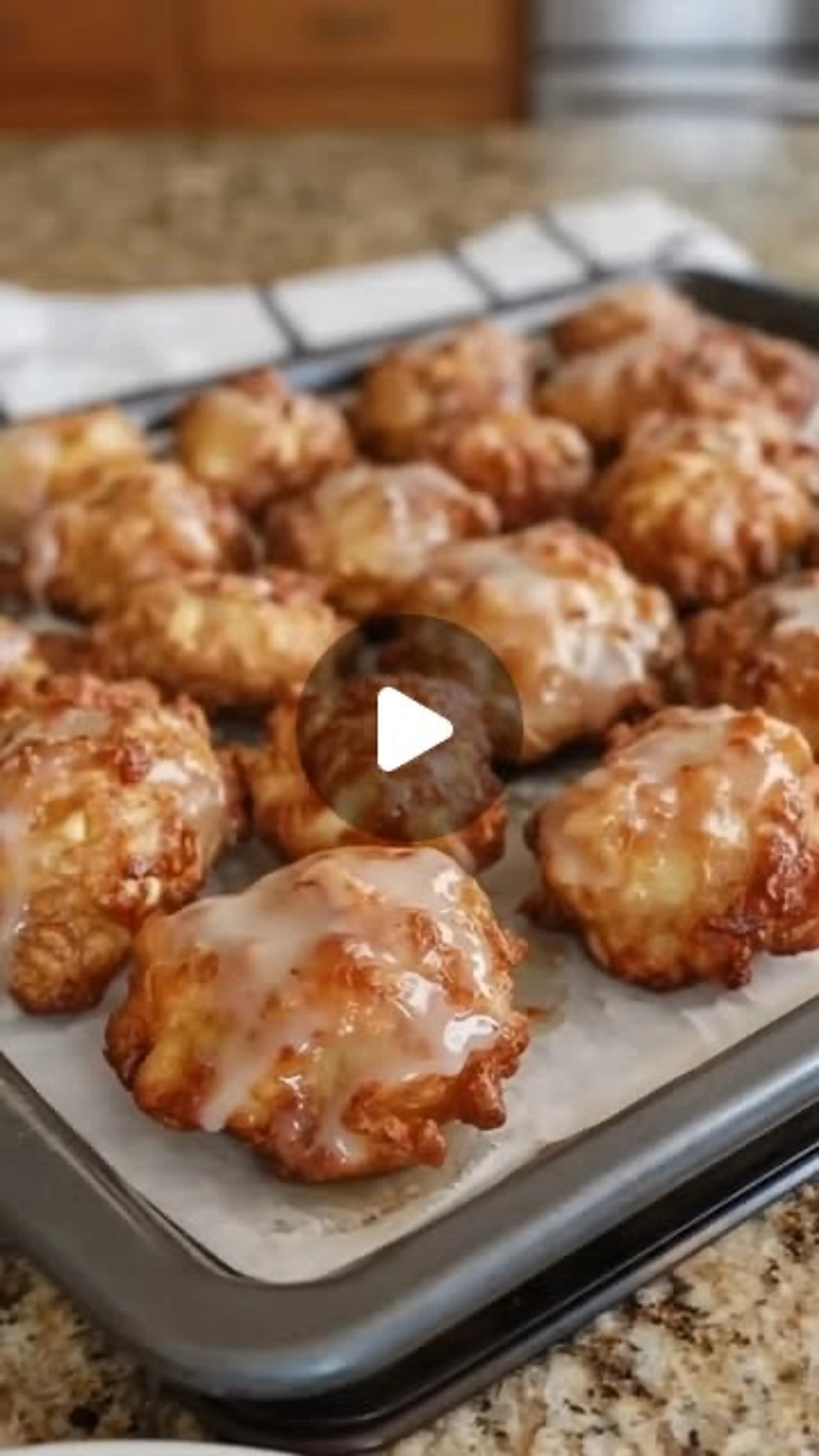 Baked Apple Fritters
