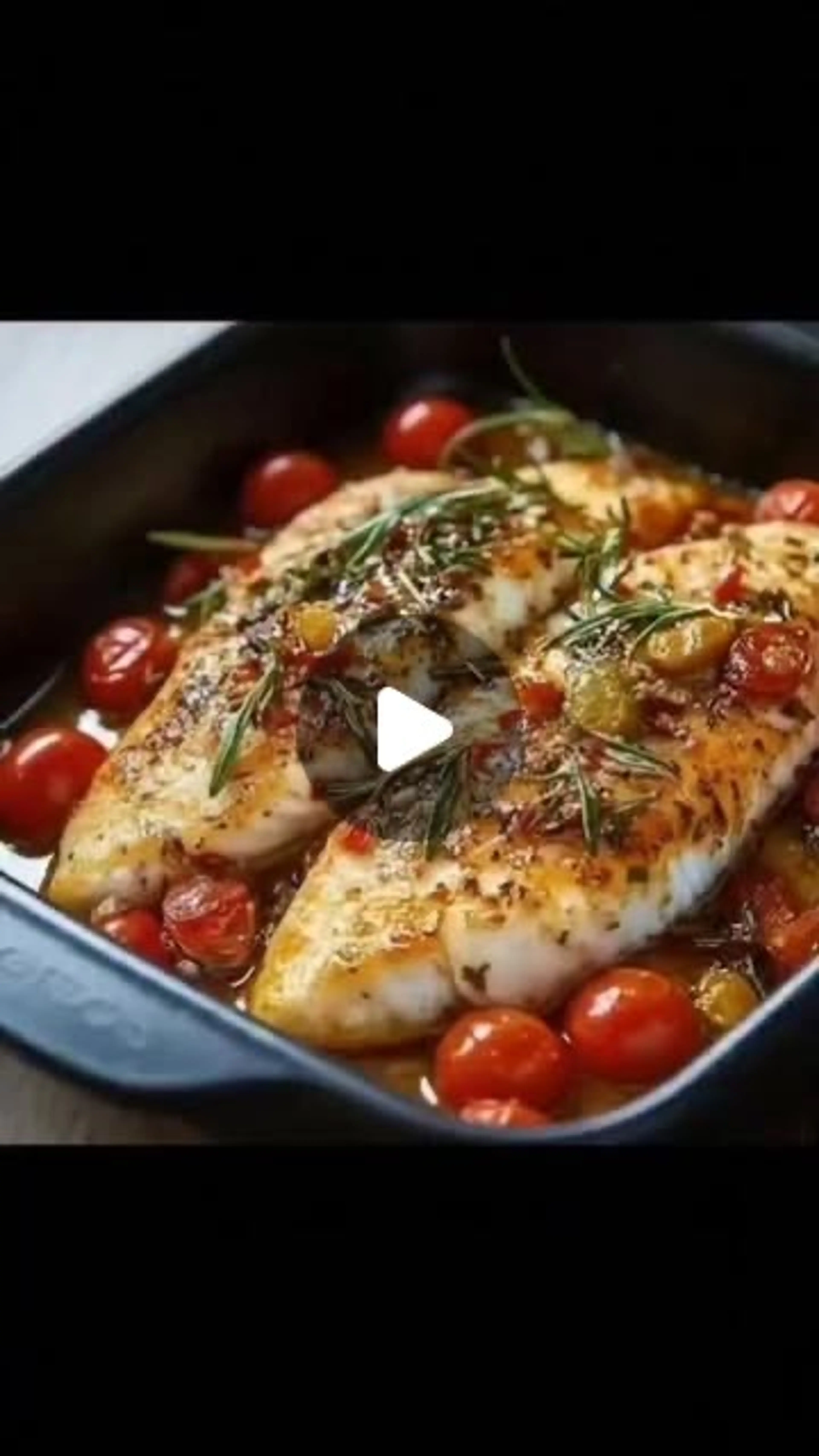 Mediterranean Baked Fish Recipe (full Recipe