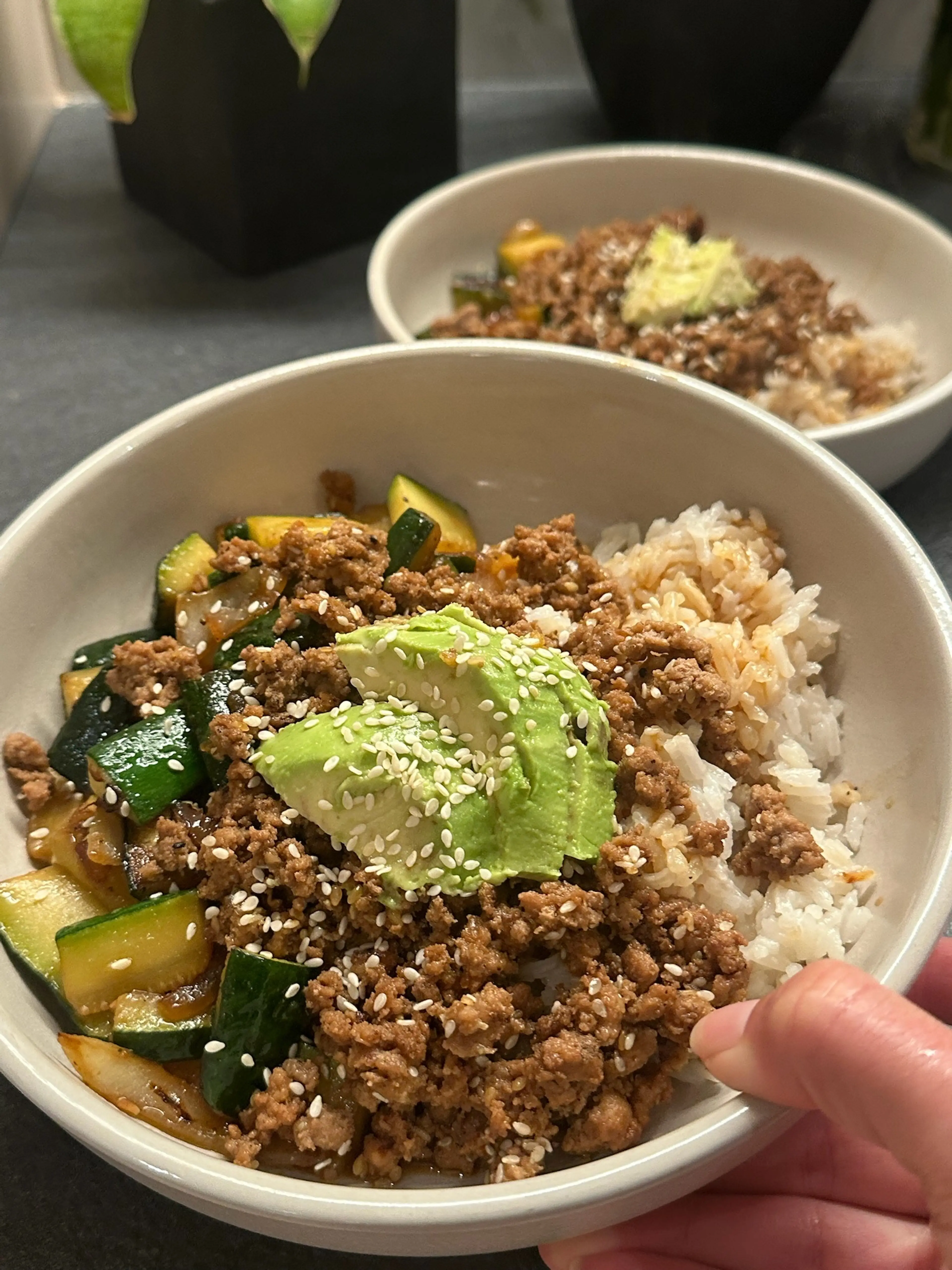 20 Minute EASY Turkey Teriyaki Bowl