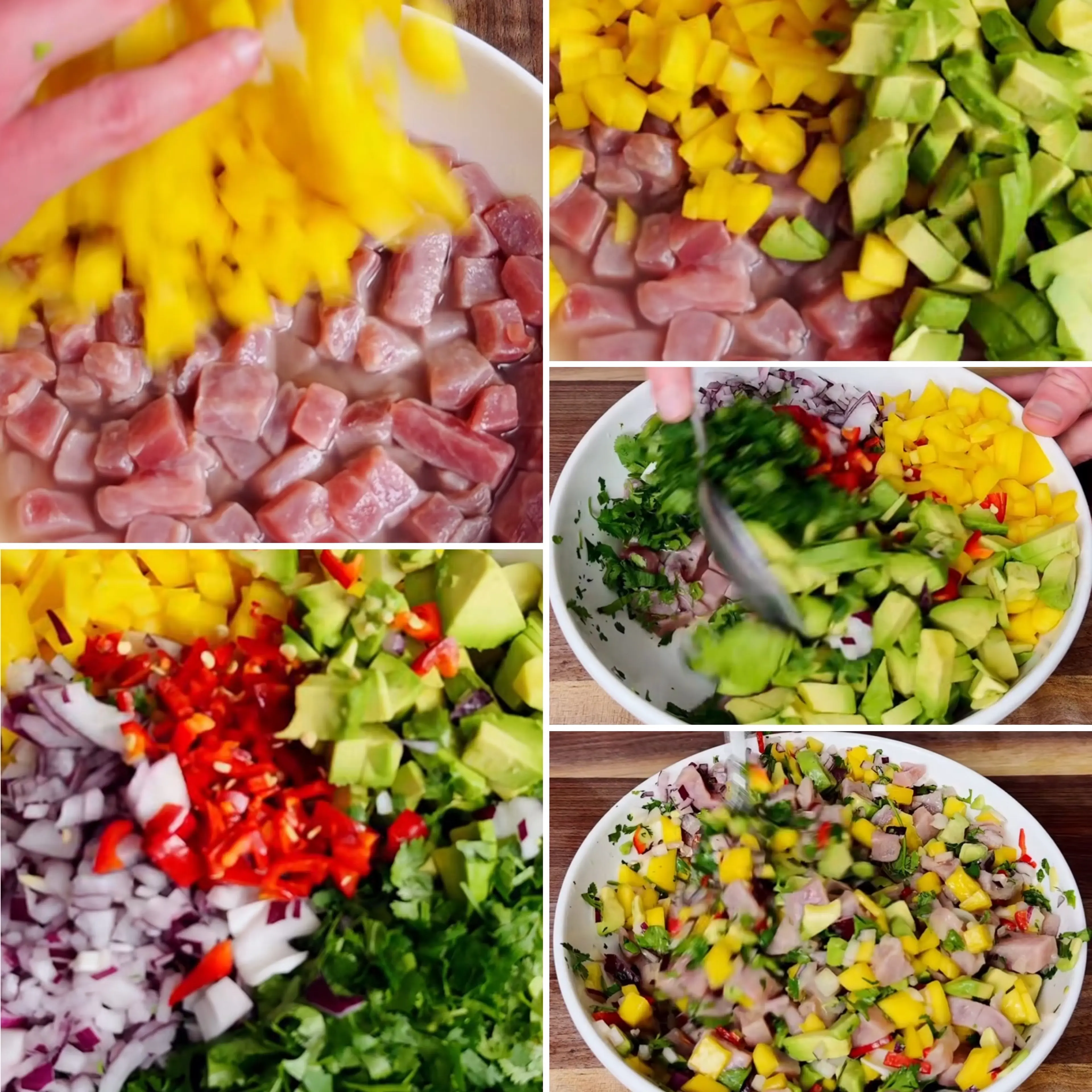 Tuna Ceviche Tacos