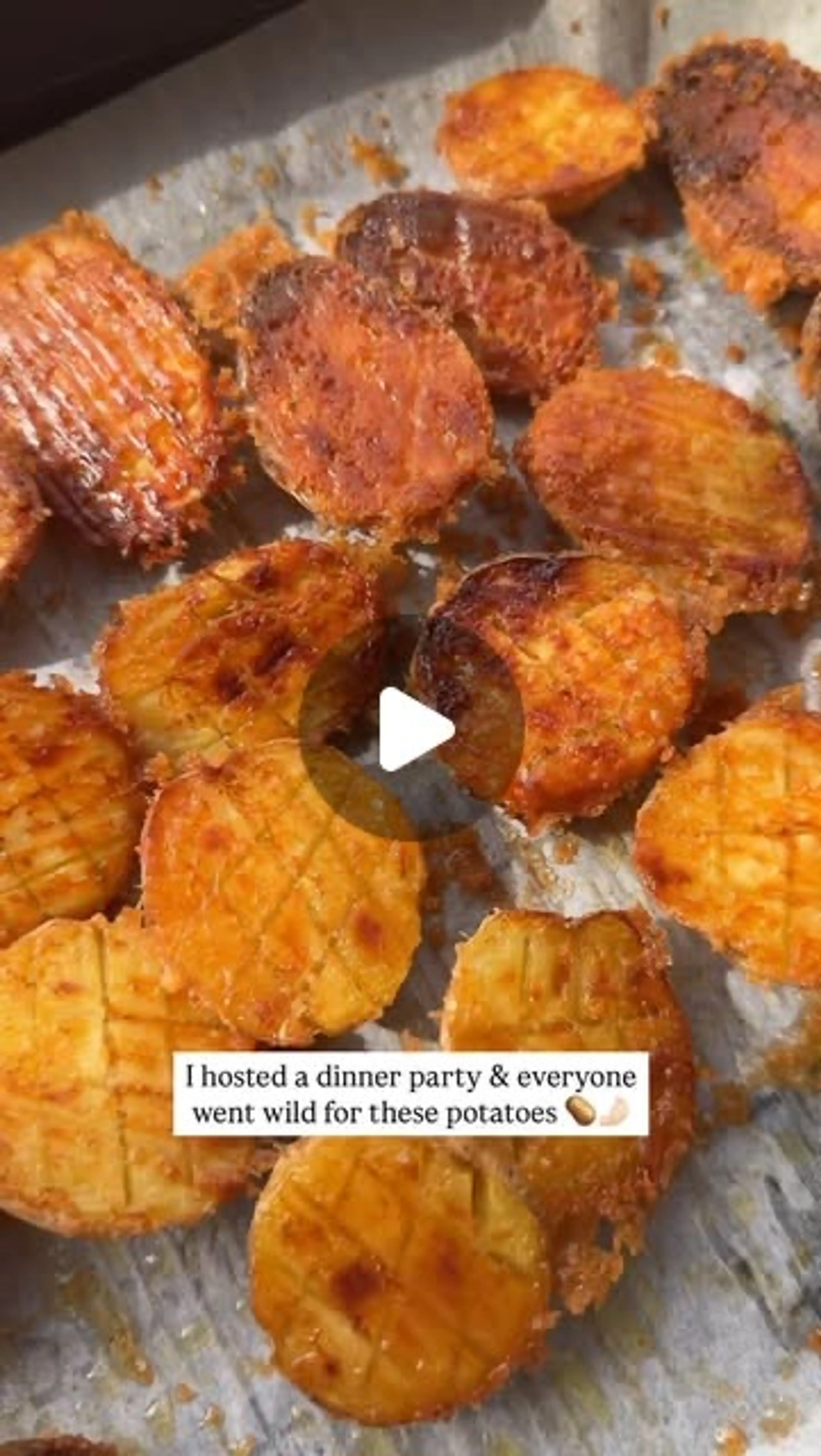 Crispy Parmesan Potatoes