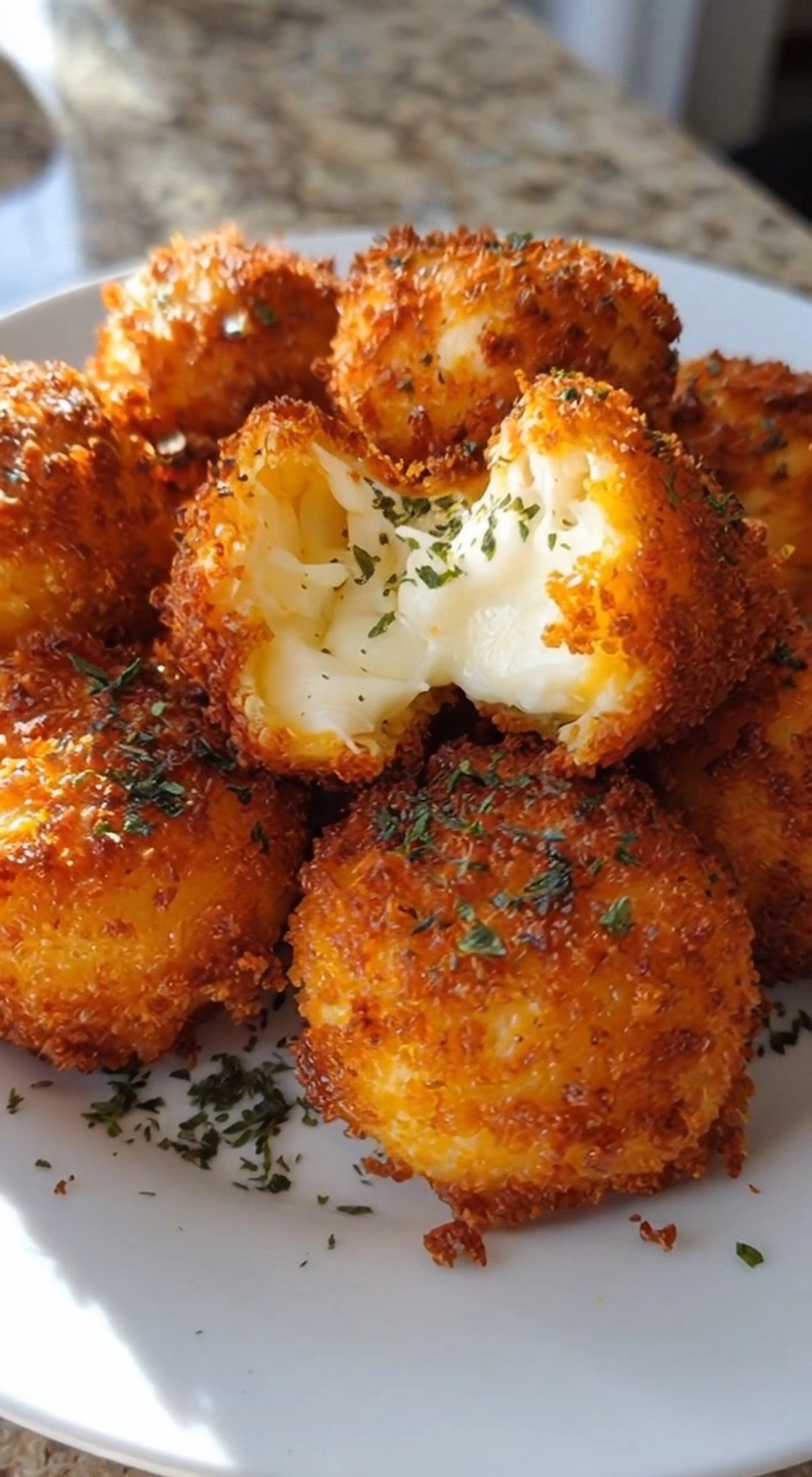 Cottage Cheese Mozzarella Bites