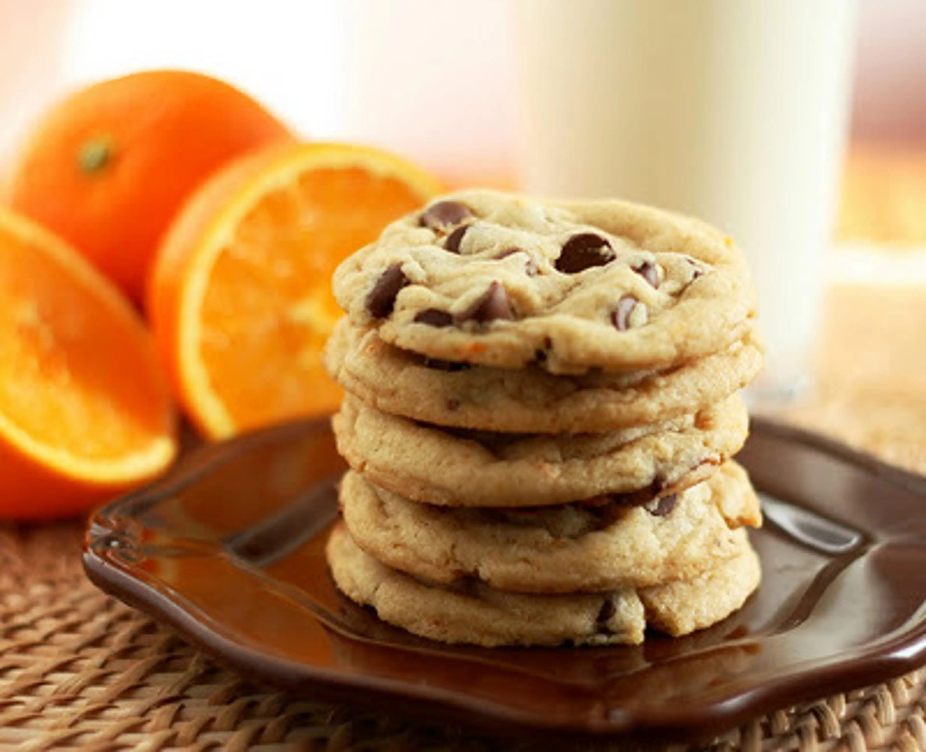 Orange Chocolate Chip Cookies (tastes just like an Orange Mi