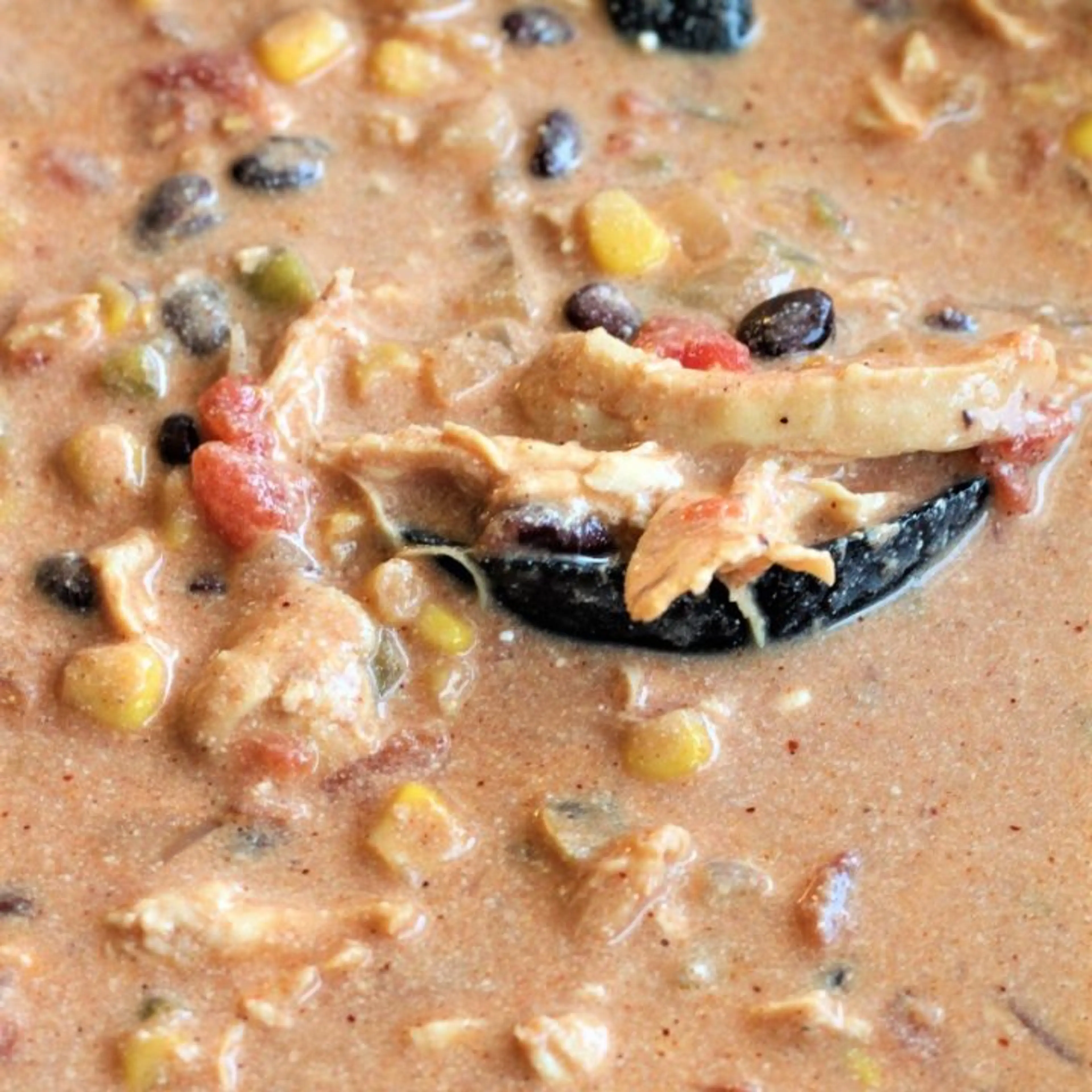 Crock pot Chicken Quesadilla Soup