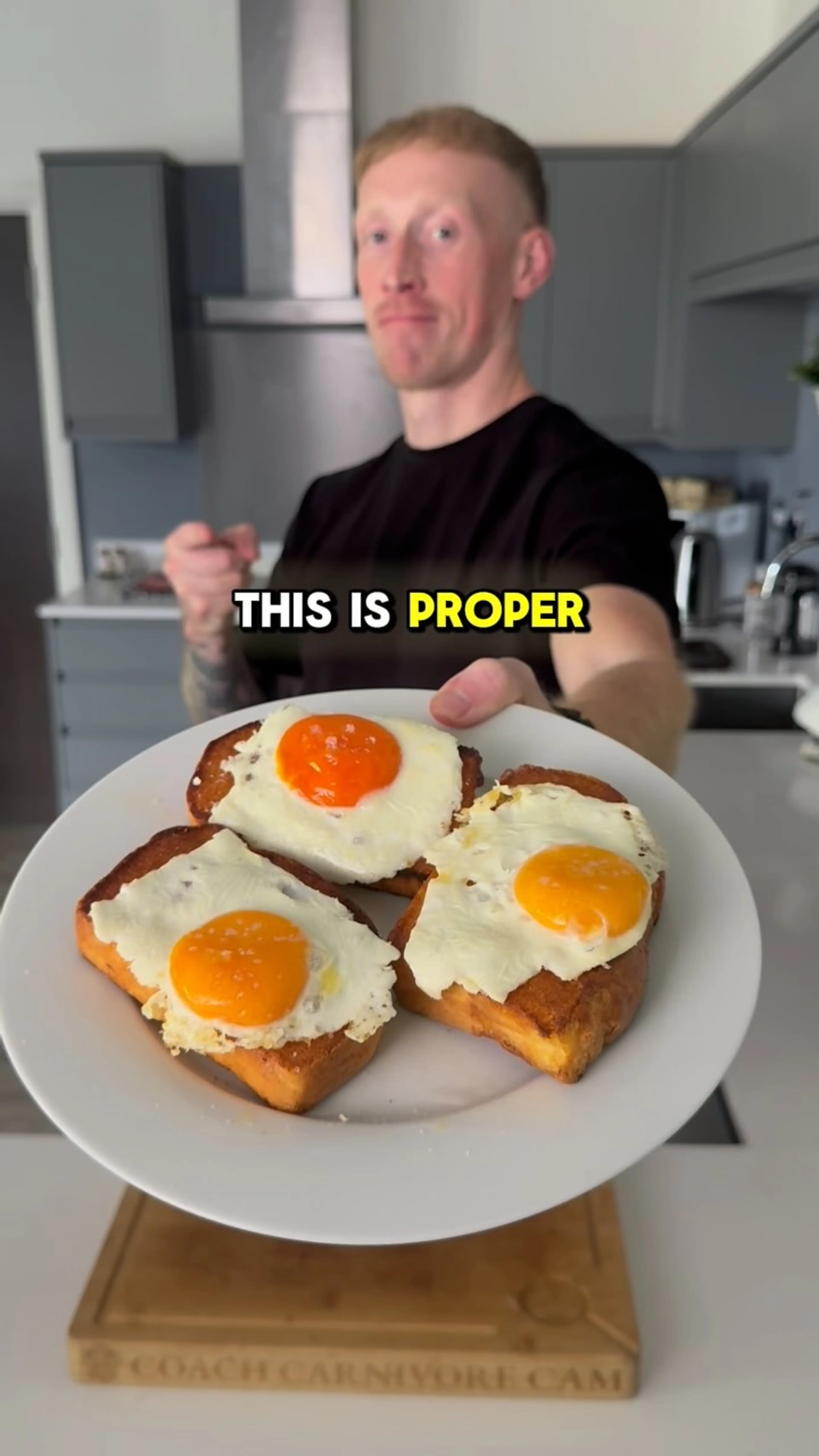 Carnivore Eggs on Toast