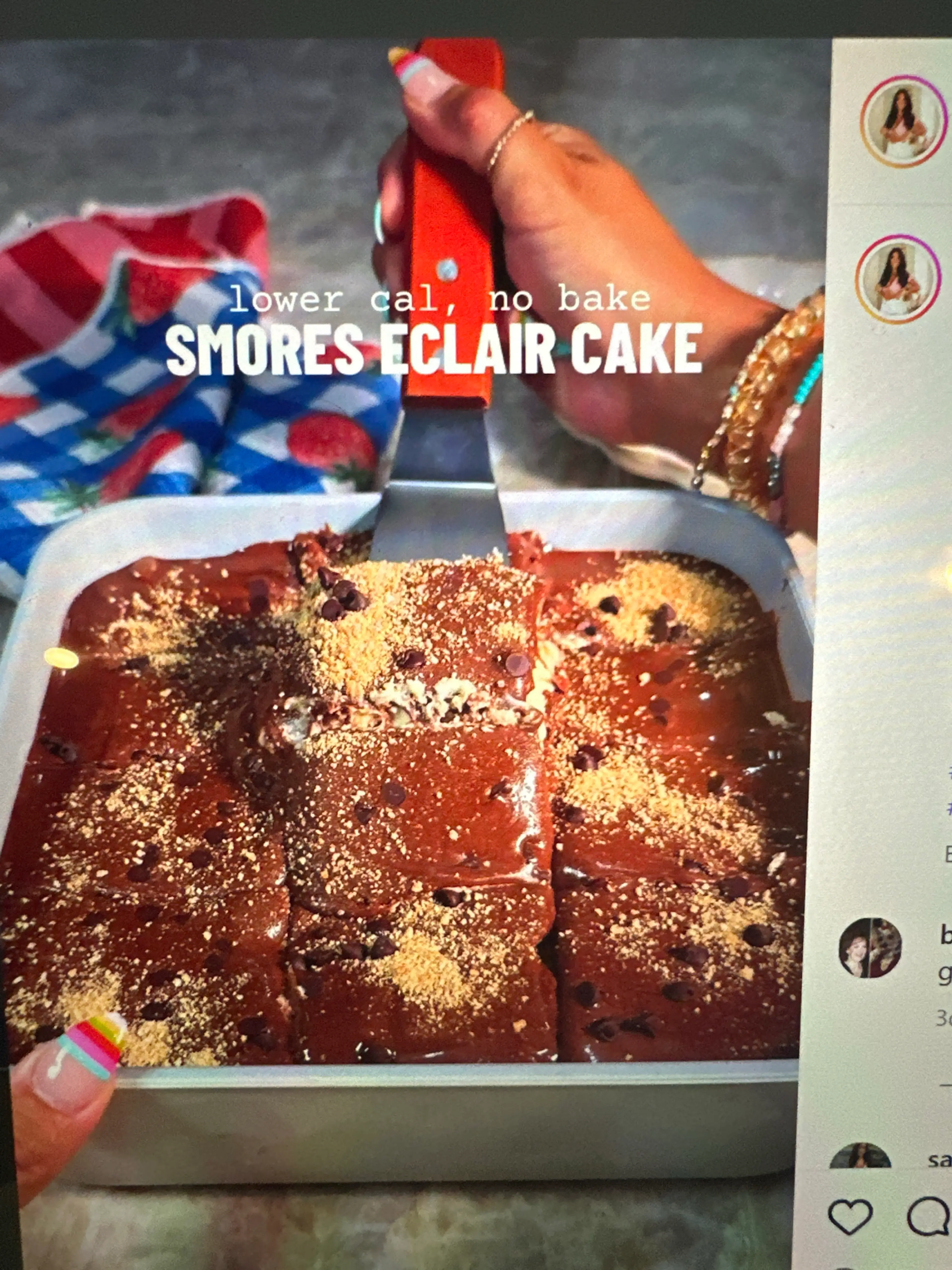 Protein Eclair Cake