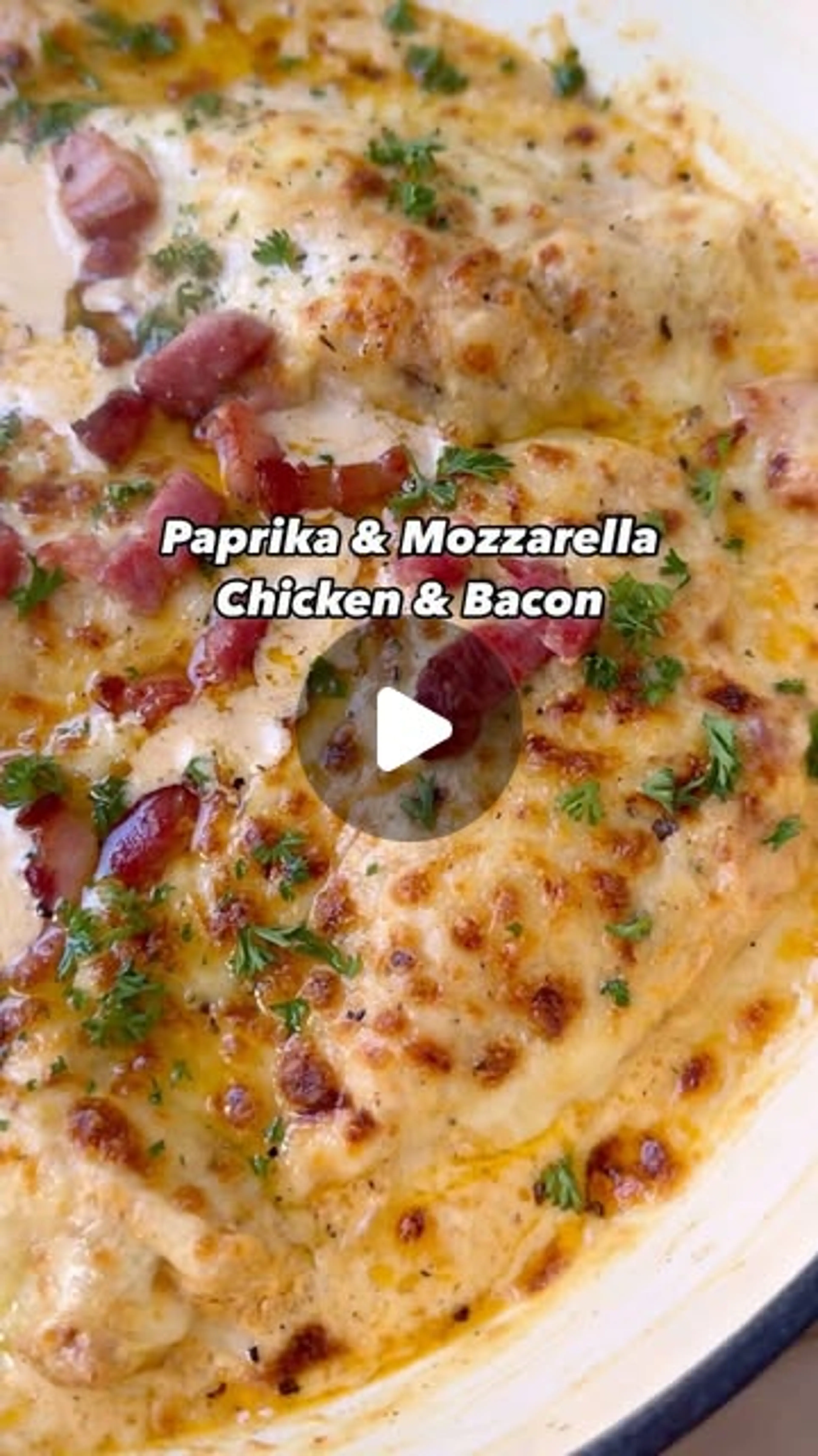 Paprika & Mozzarella Chicken & Bacon