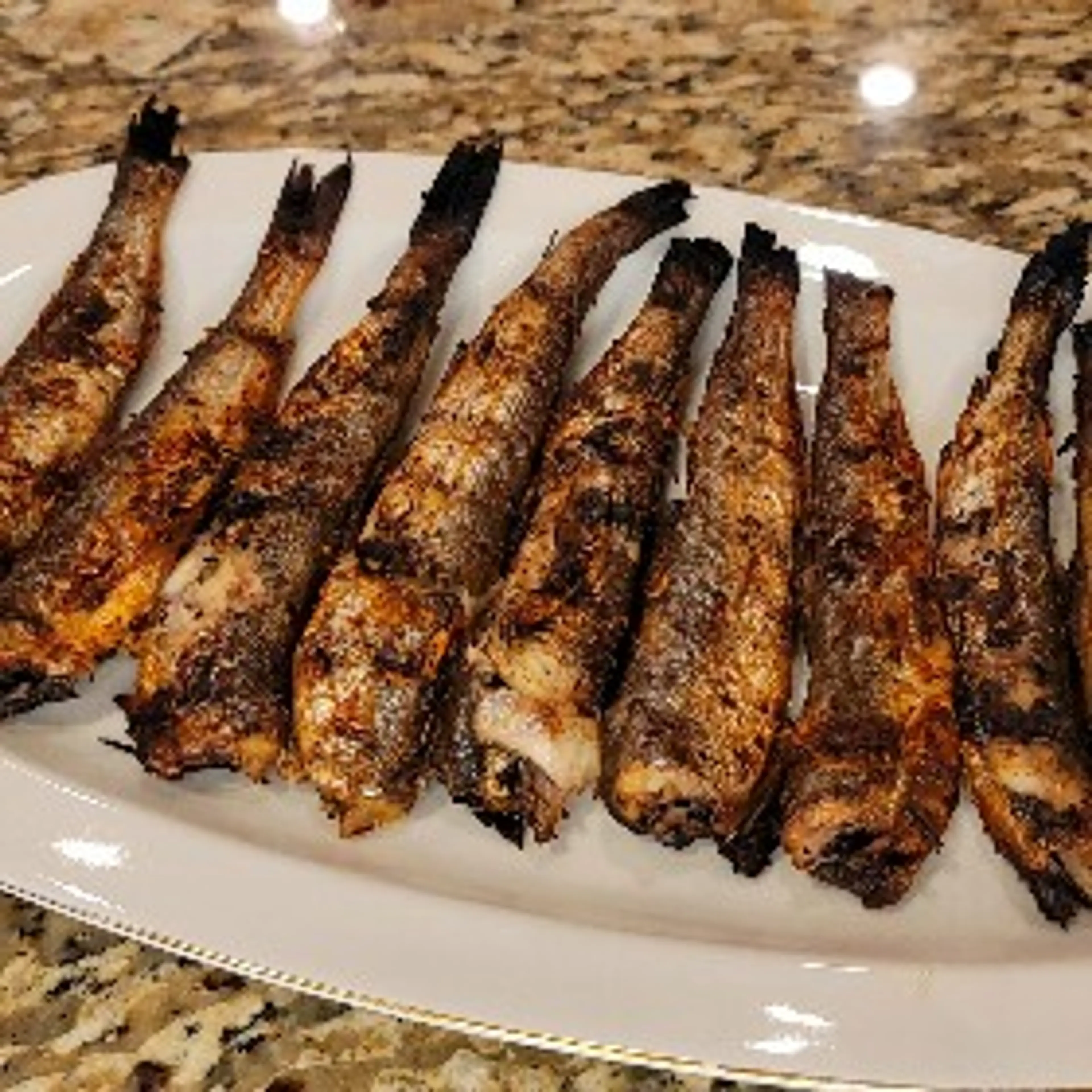 Grilled Sardines or Smelts