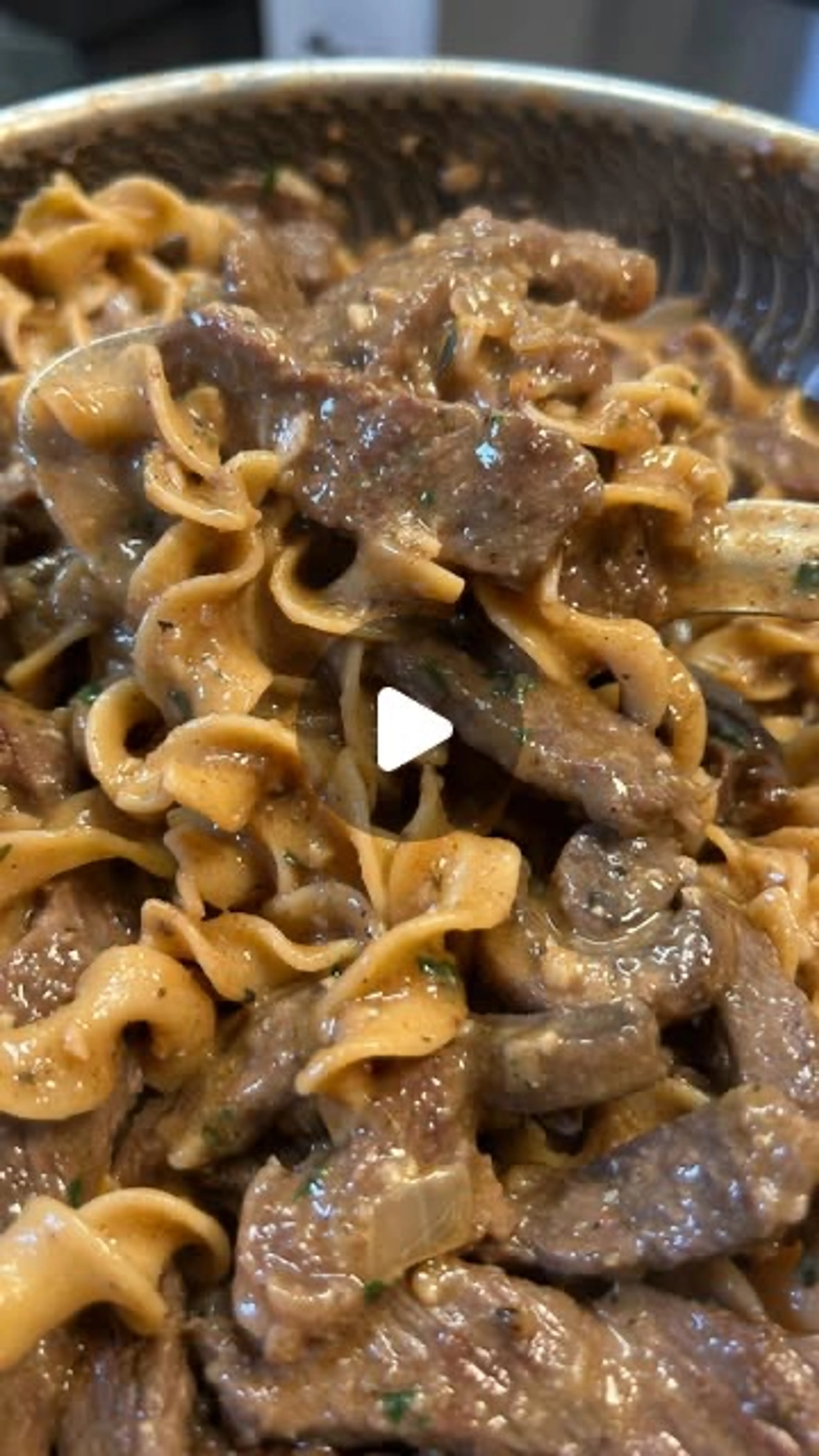 Homemade Beef Stroganoff