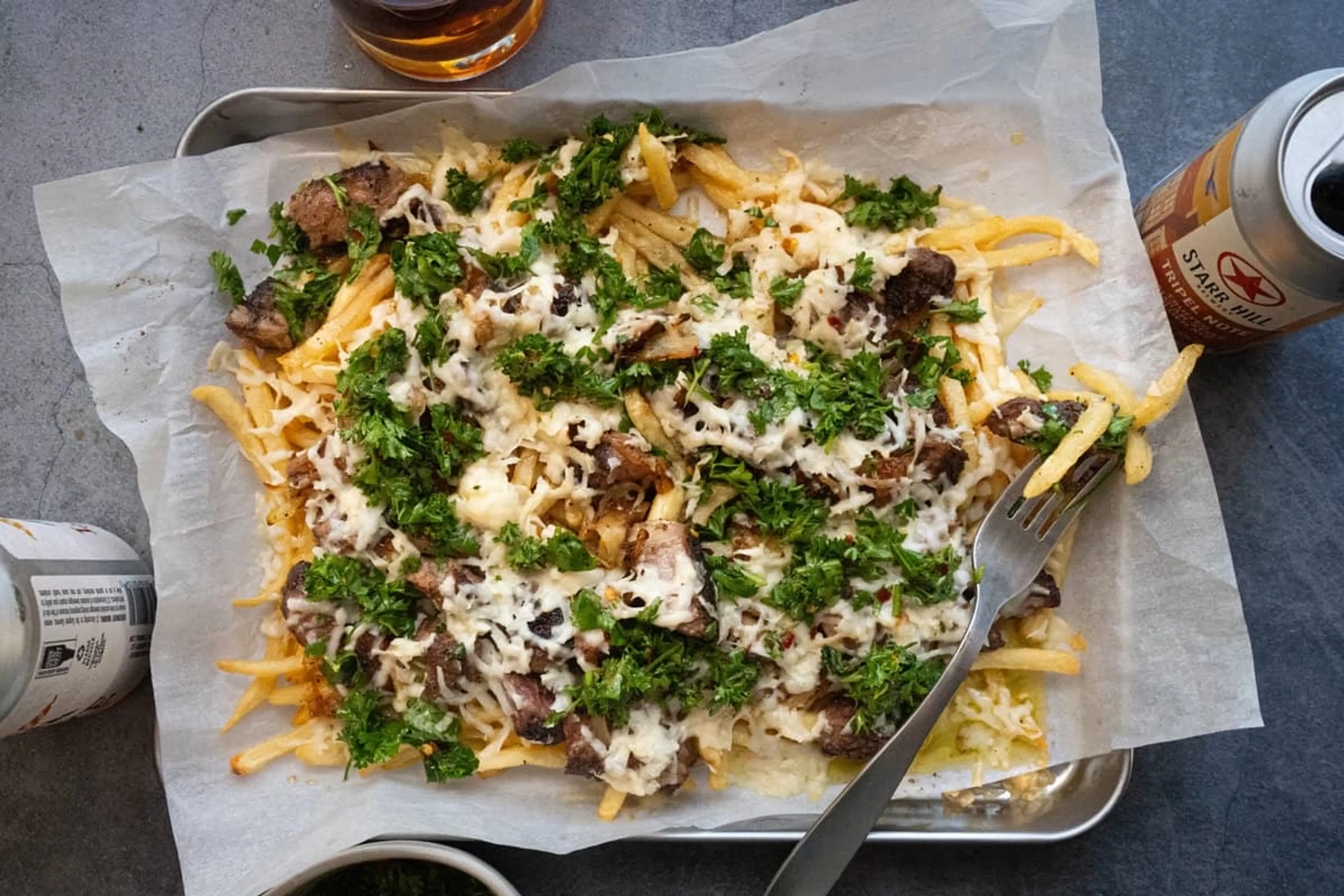 Steak Frites with Chimichurri