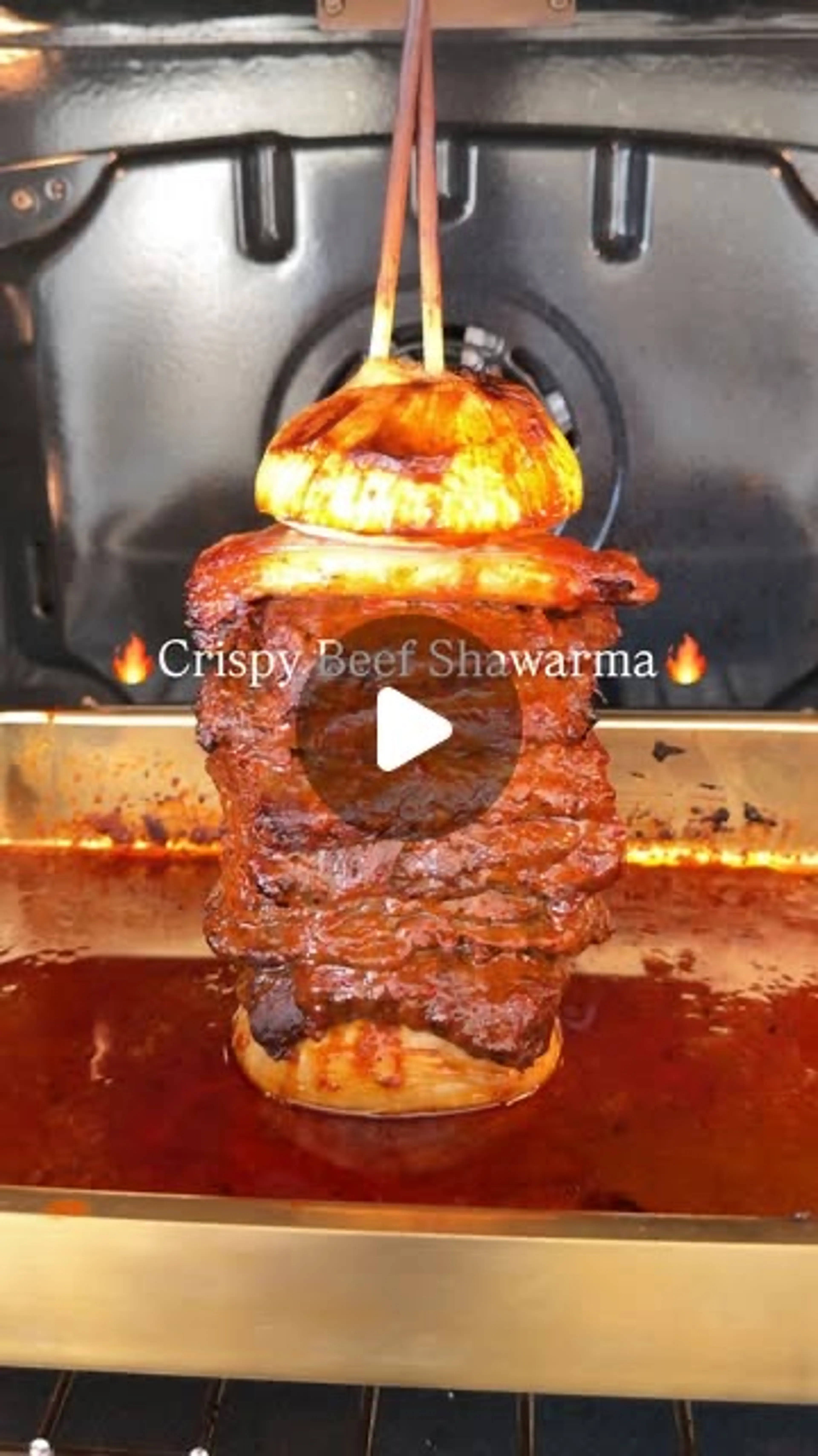 Restaurant-style Crispy Beef Shawarma… Made at Home