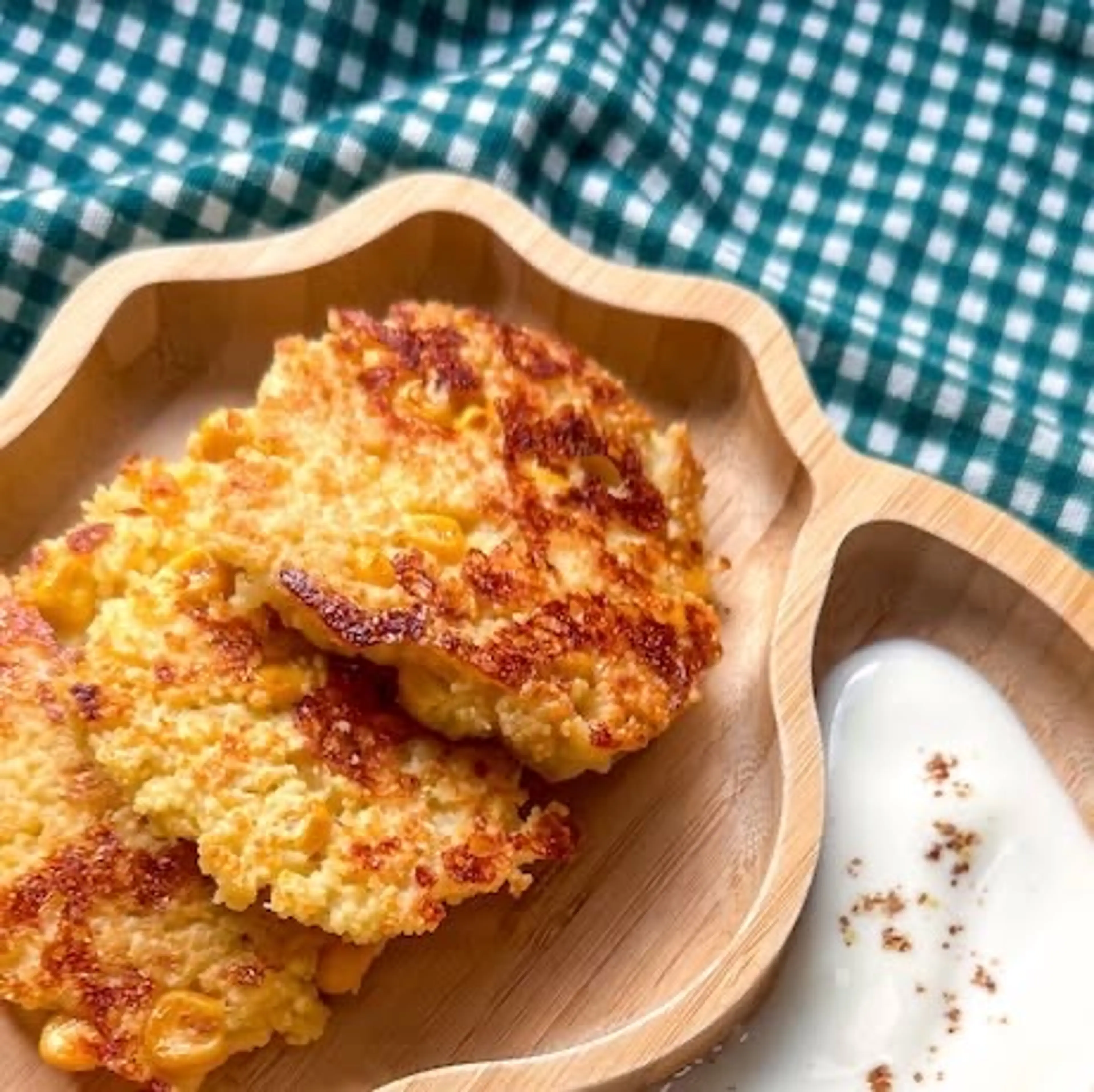 Cheesy Sweetcorn Couscous Fritters: These Are Such a Fab Lun