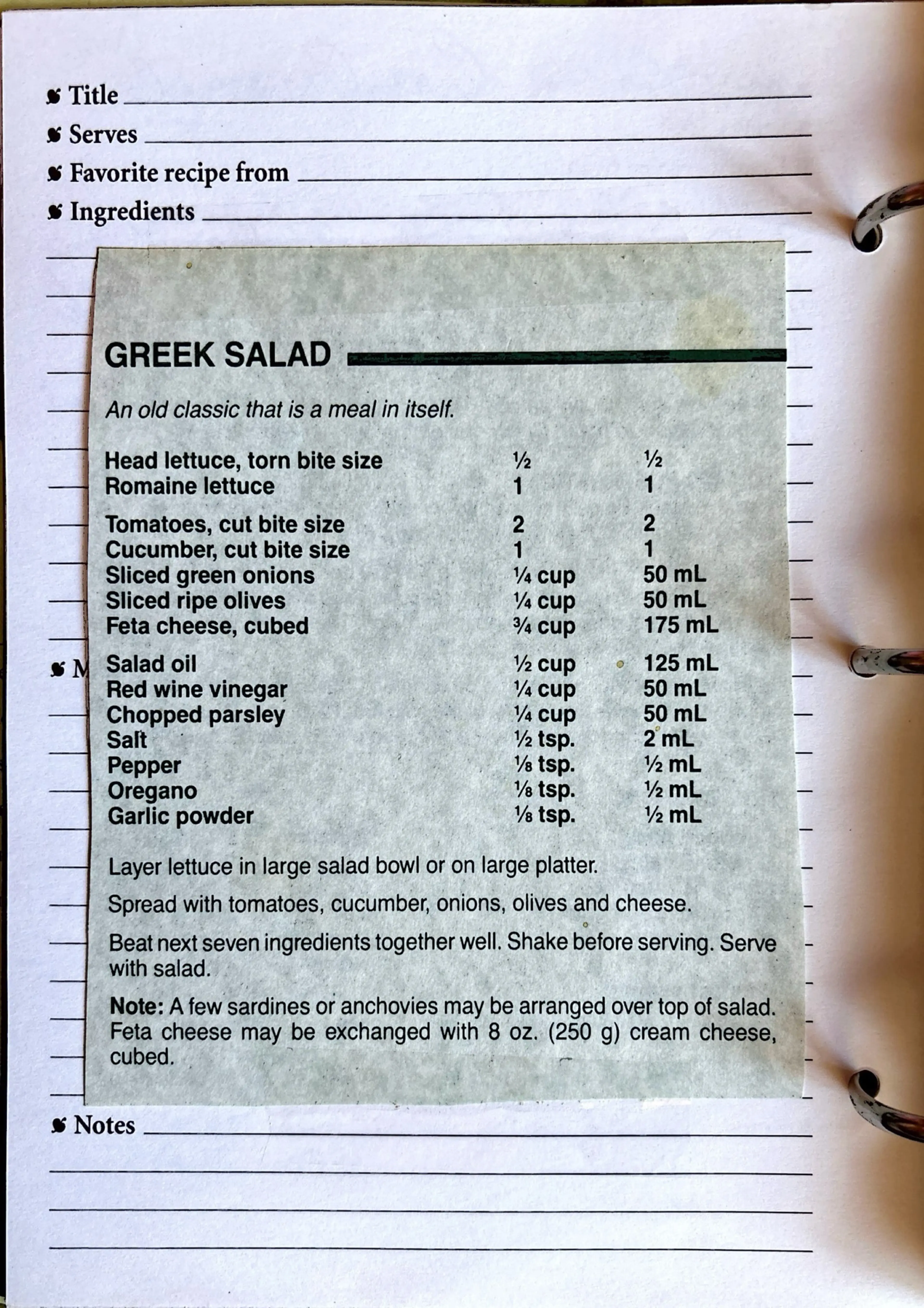 Greek Salad