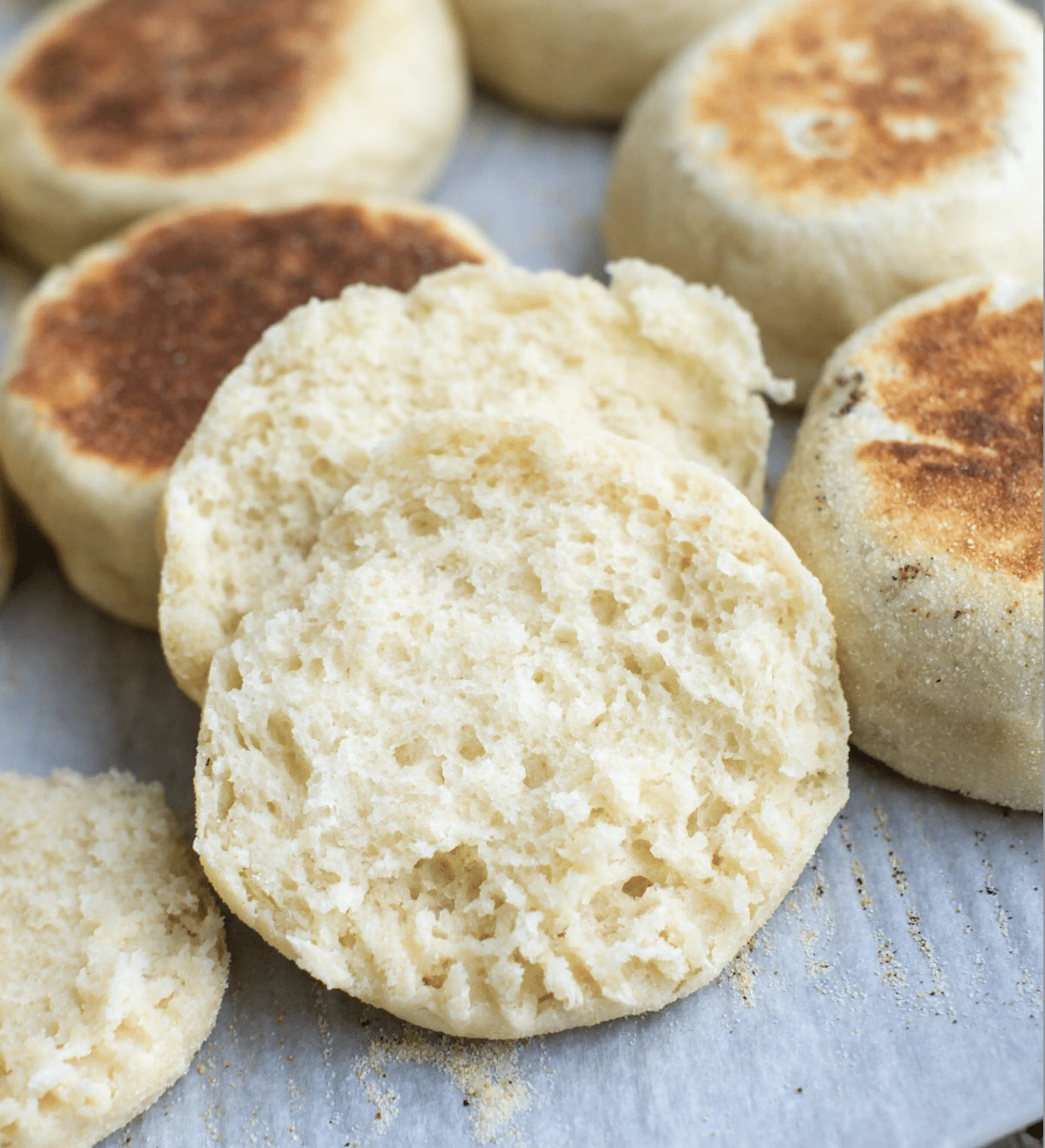 Sourdough Discard English Muffin Recipe