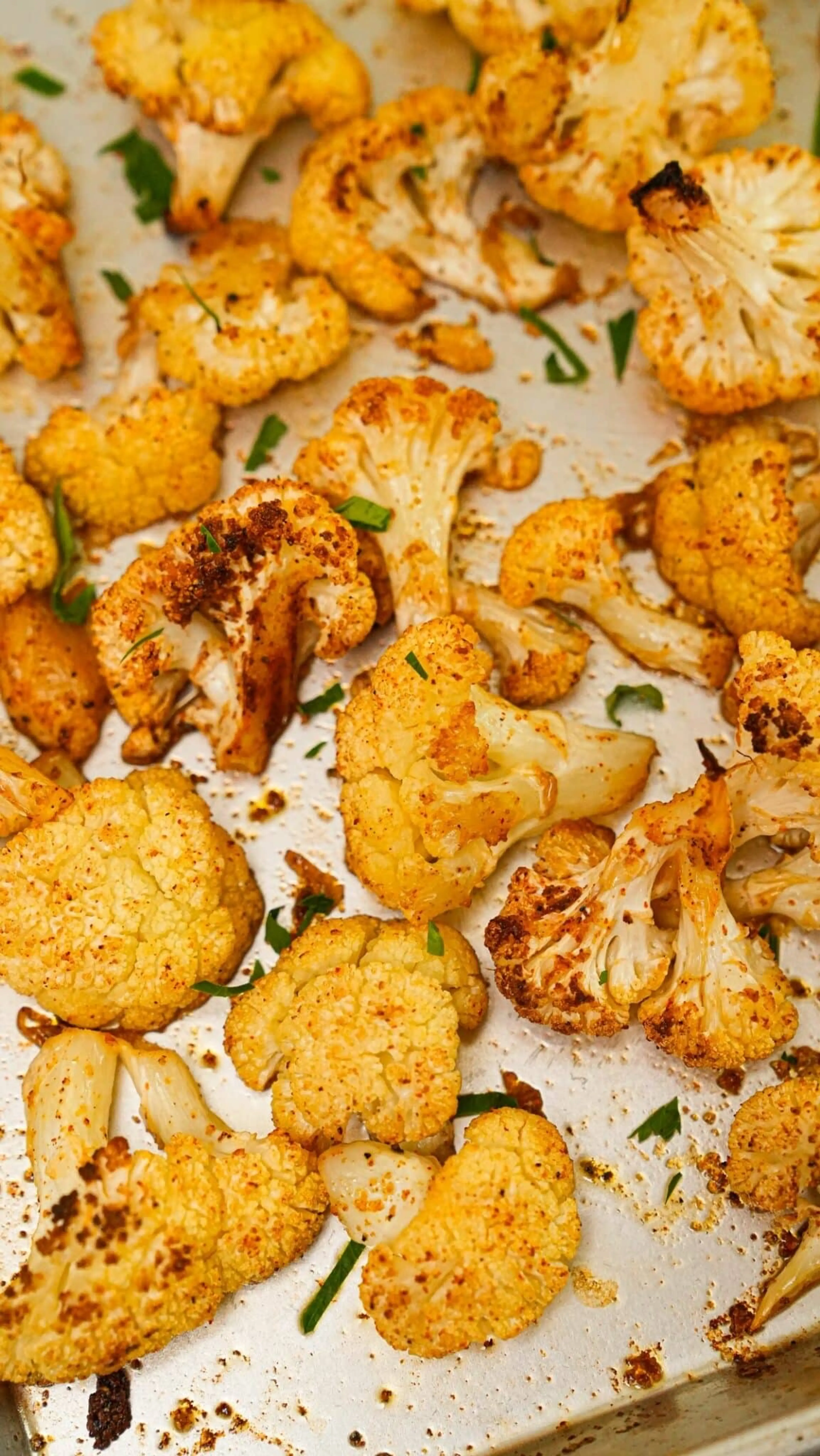 Roasted Cauliflower (SUPER CRISPY) (VIDEO)
