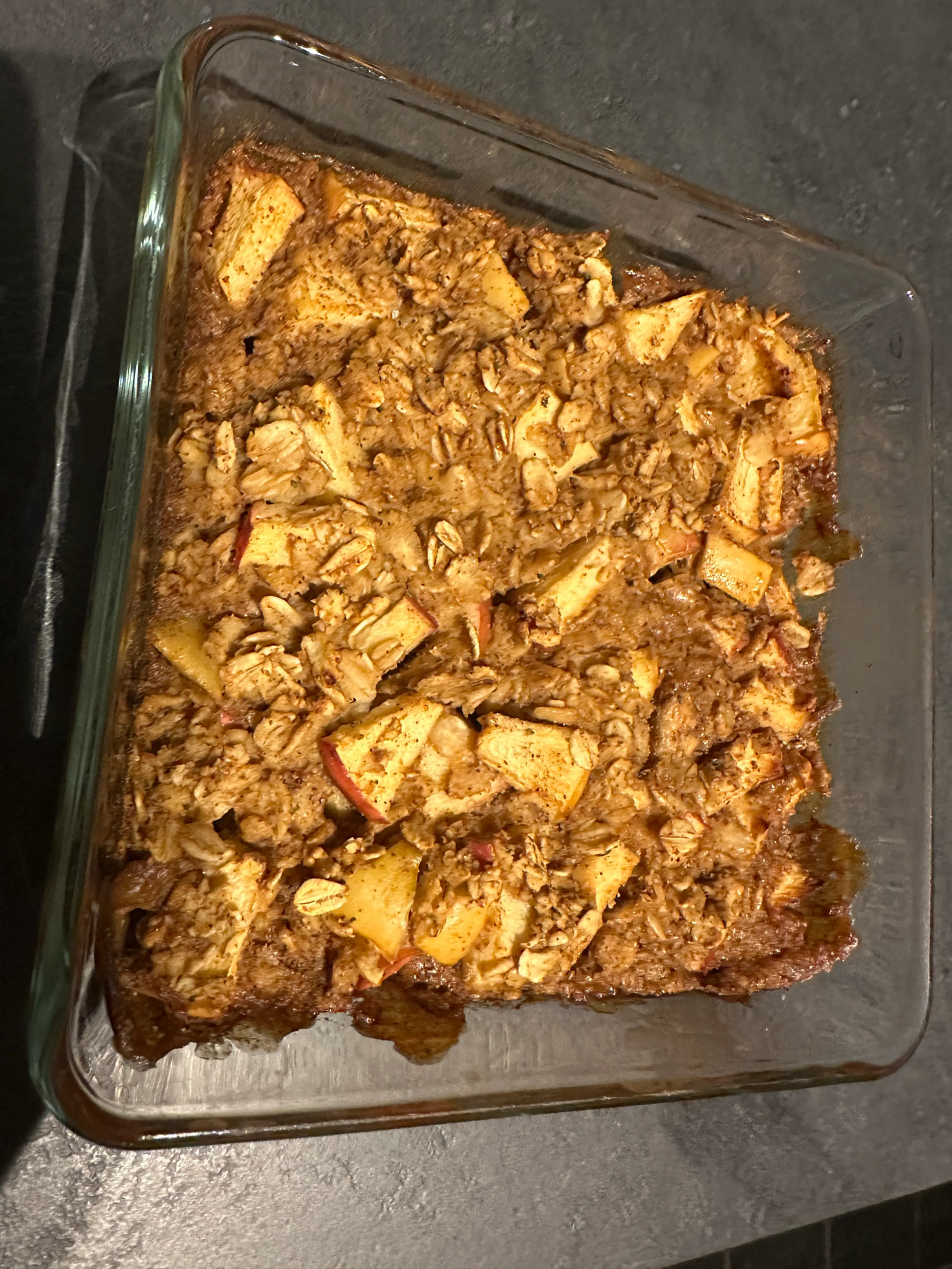 Baked Oatmeal Apfel-Zimt