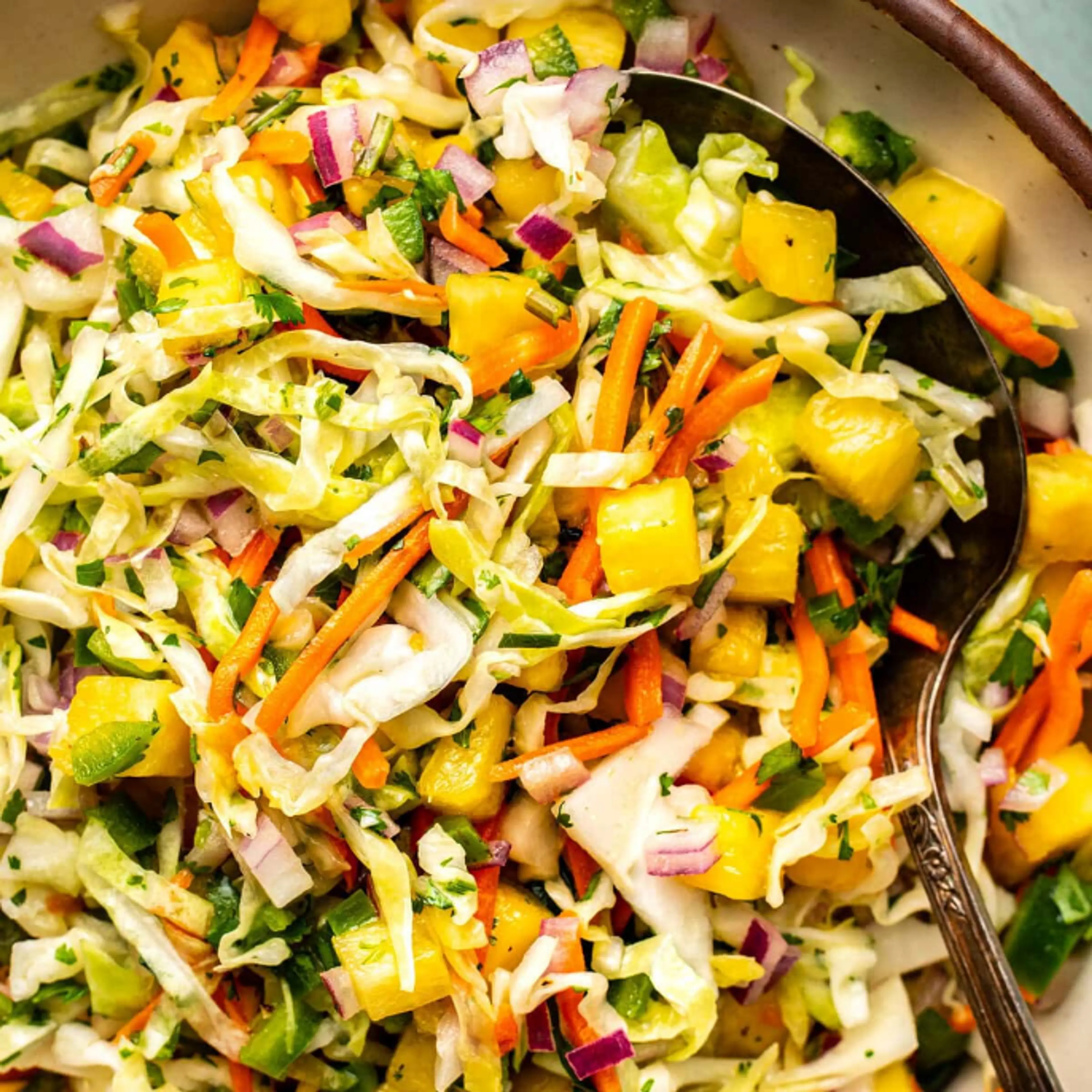 Pineapple Coleslaw