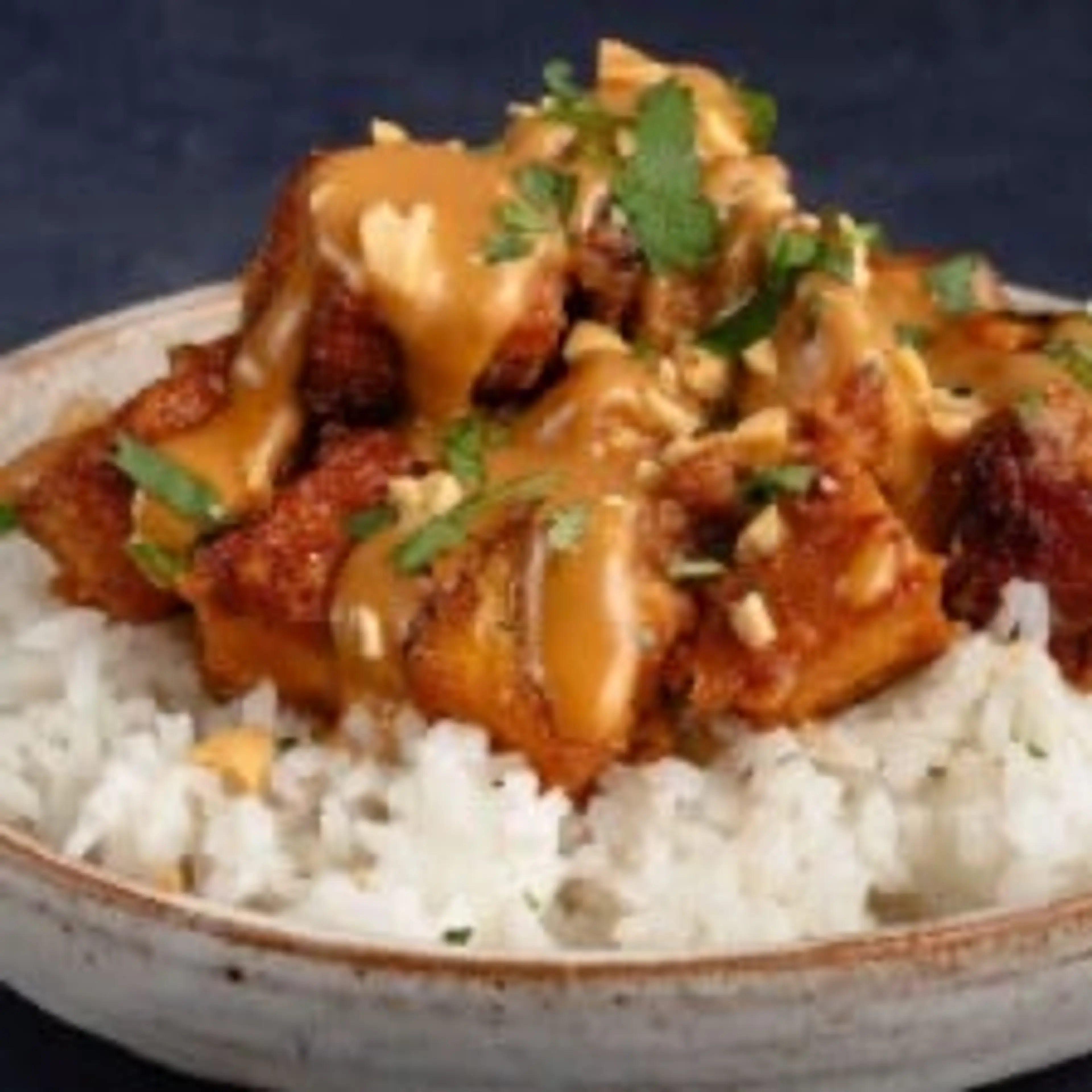 Easy Peanut Tofu