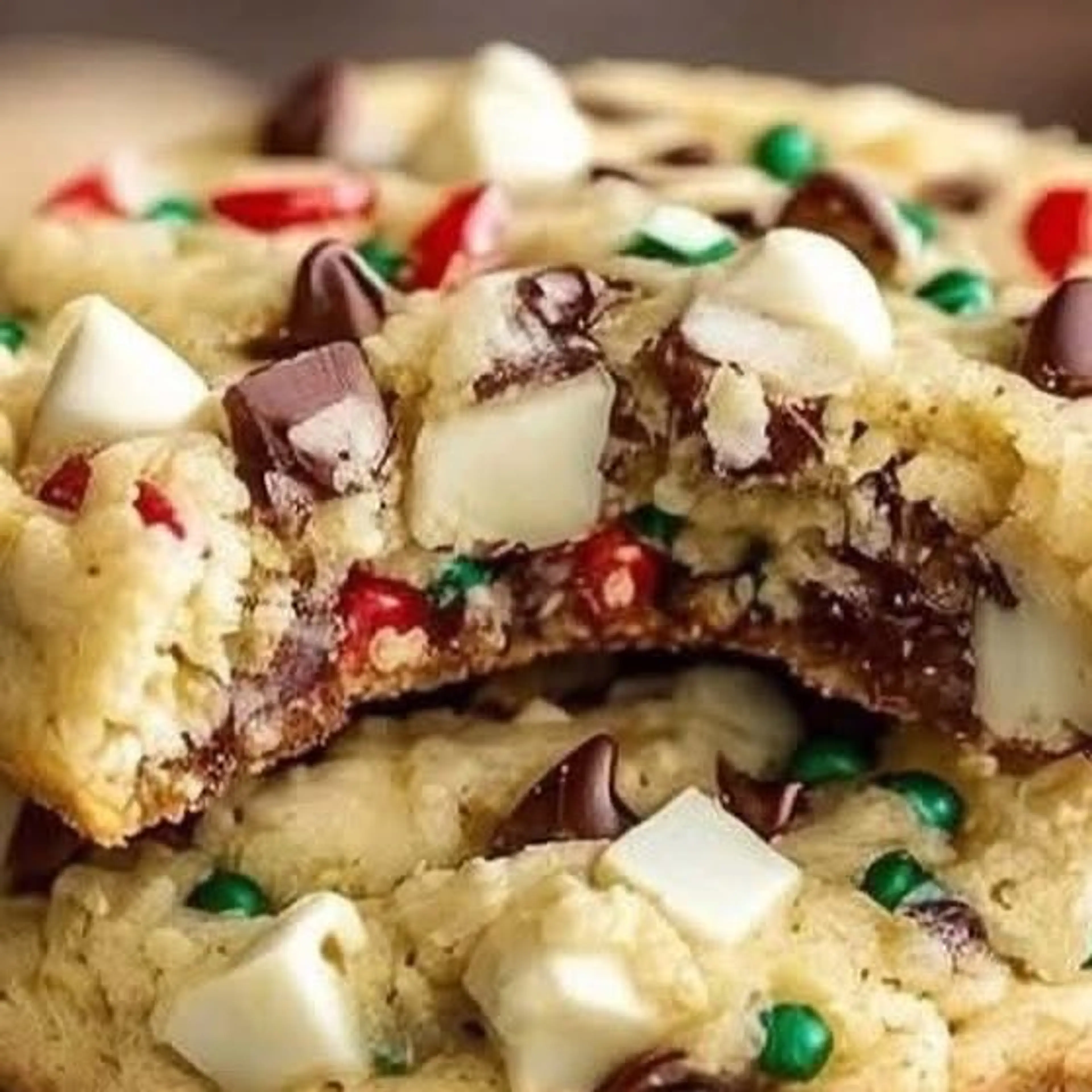 Winter Wonderland Chocolate Chip Christmas Cookies