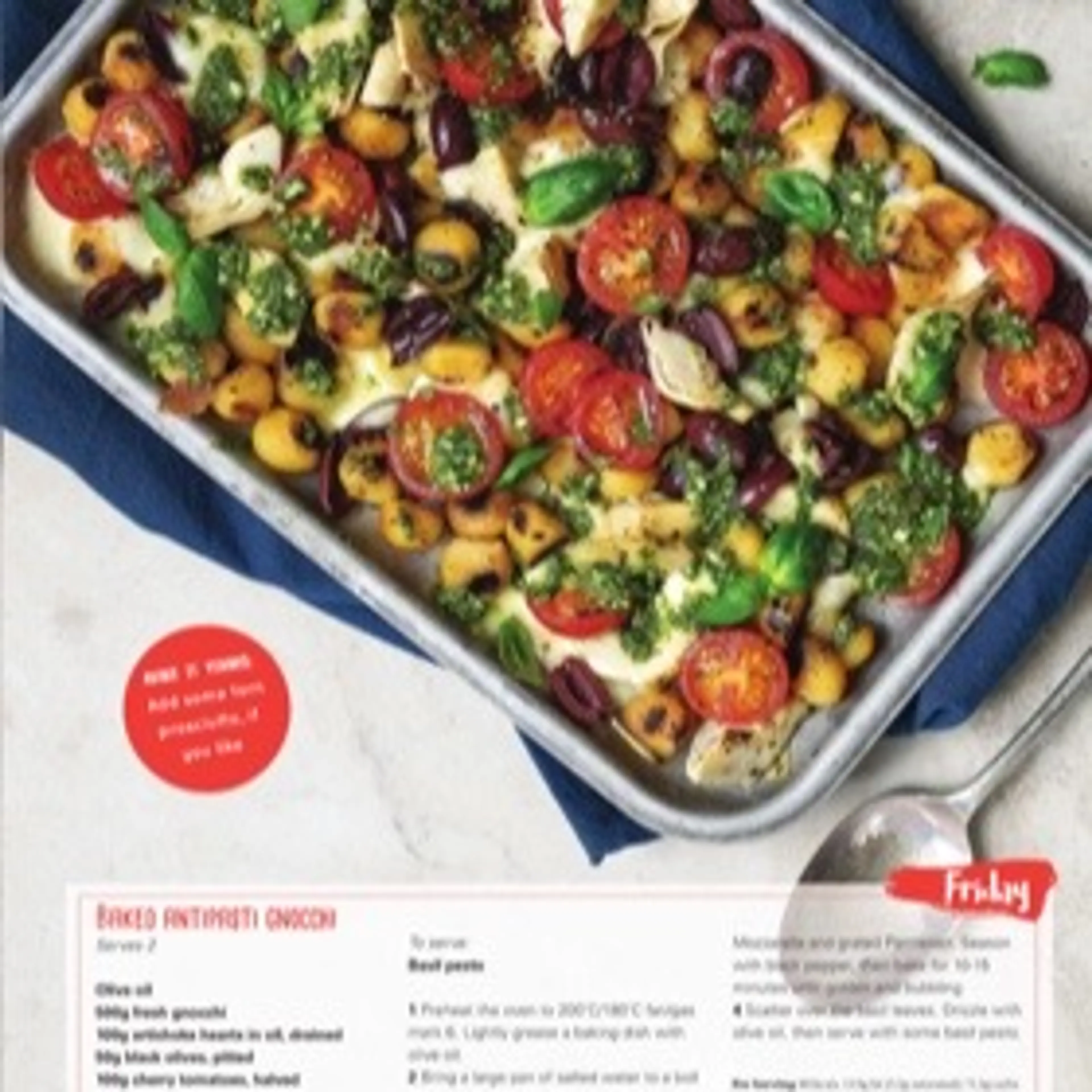 BAKED ANTIPASTI GNOCCHI