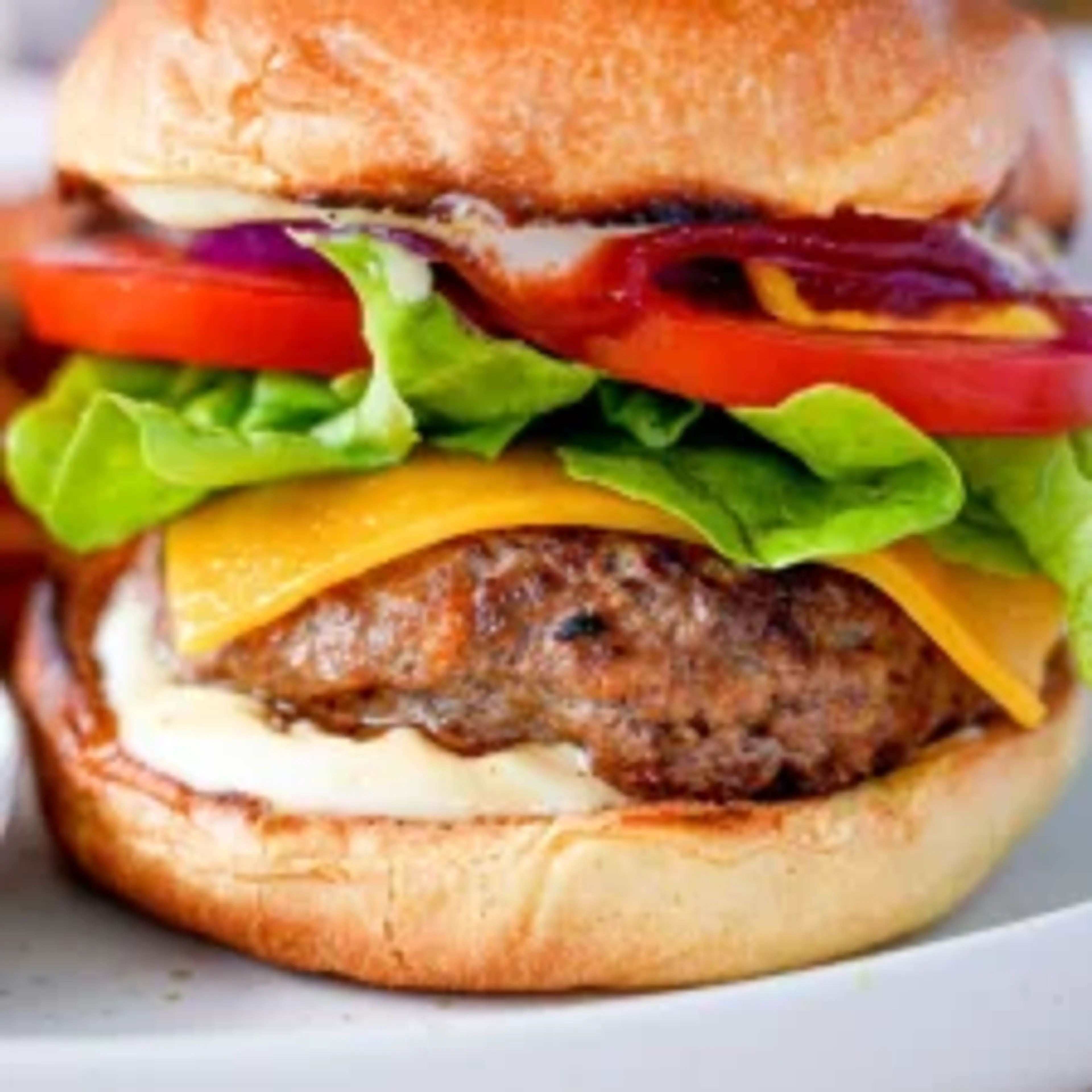Juicy Homemade Beef Burgers