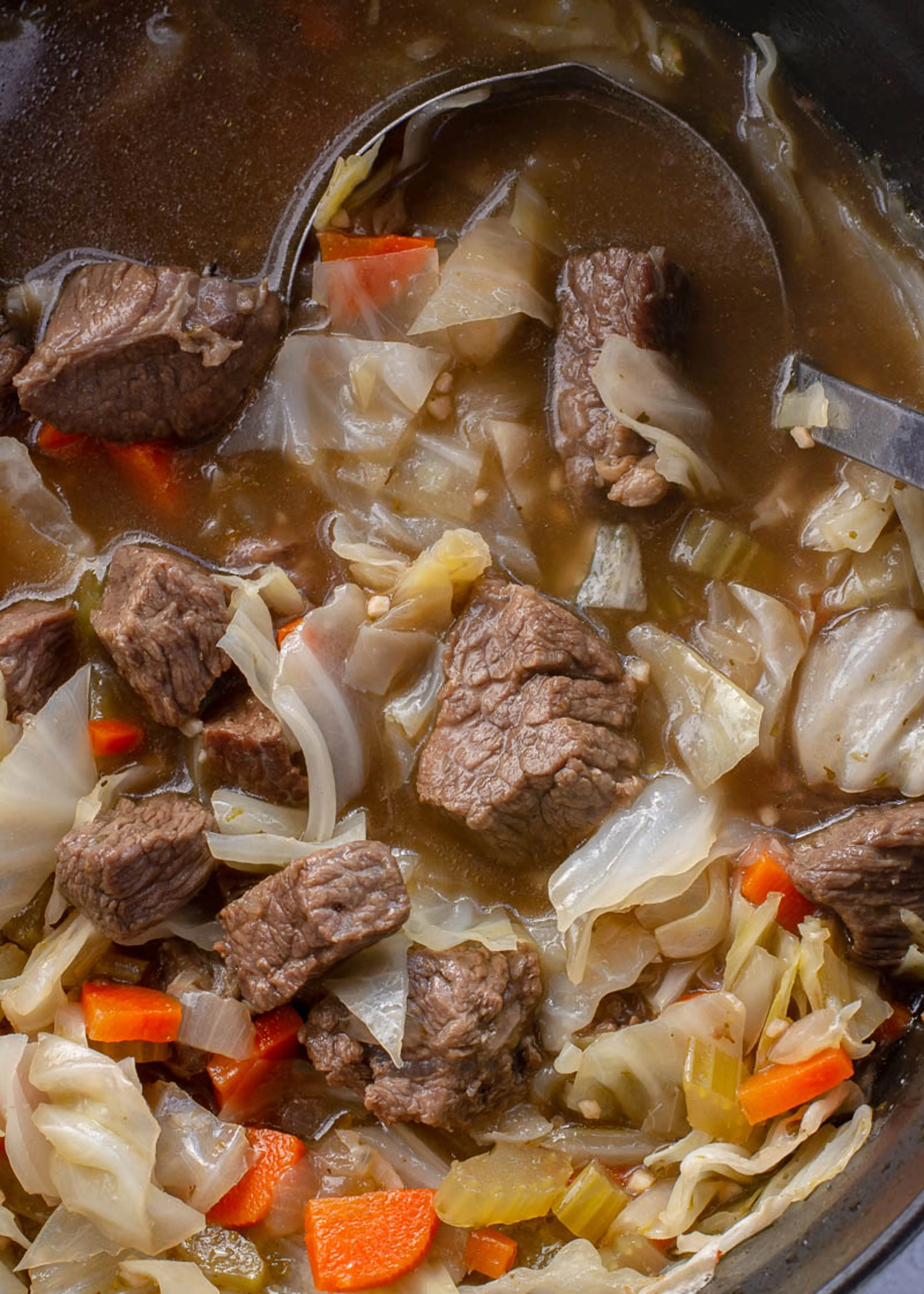 Beef and Cabbage Soup