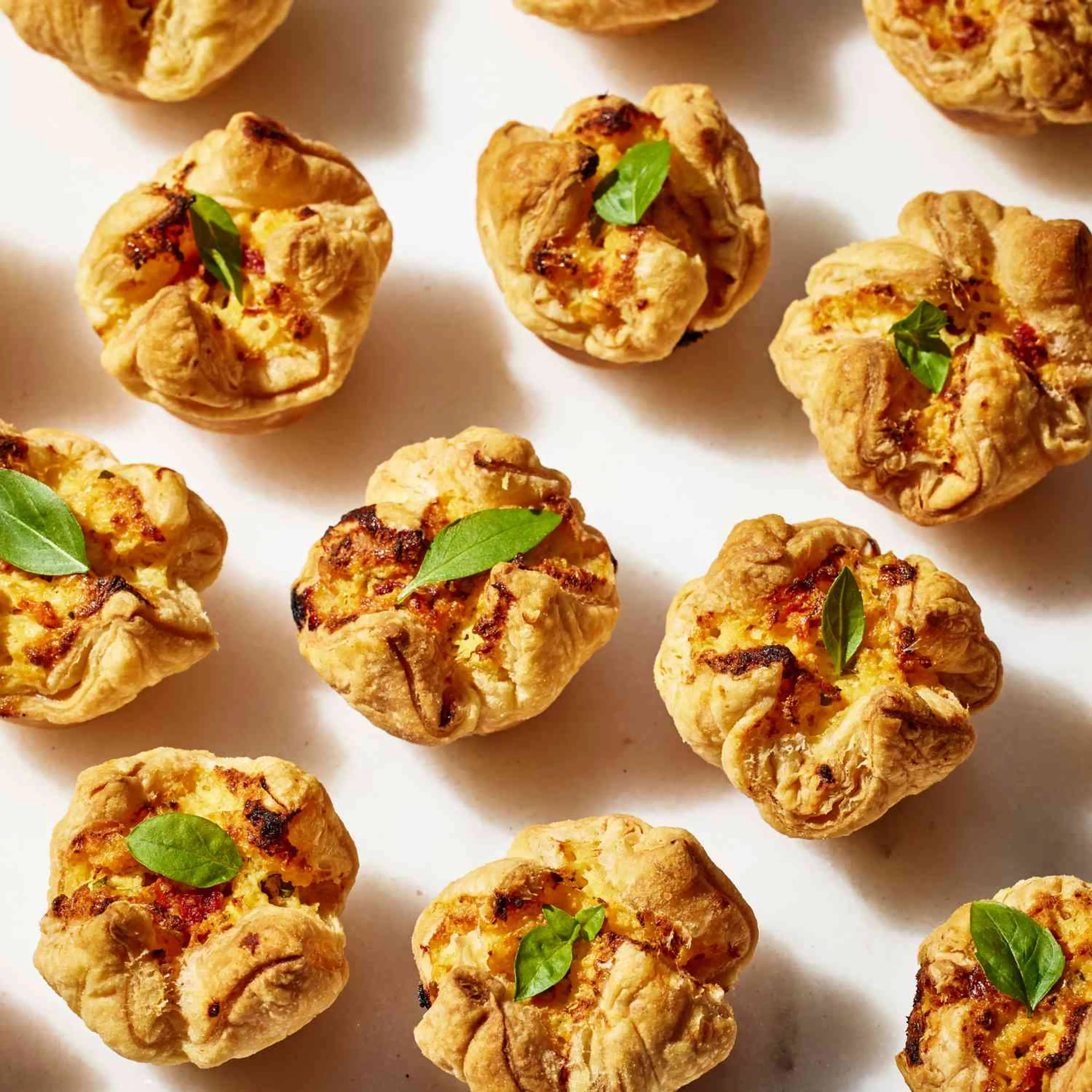 Ricotta & Sun-Dried Tomato Puff Pastry Bites