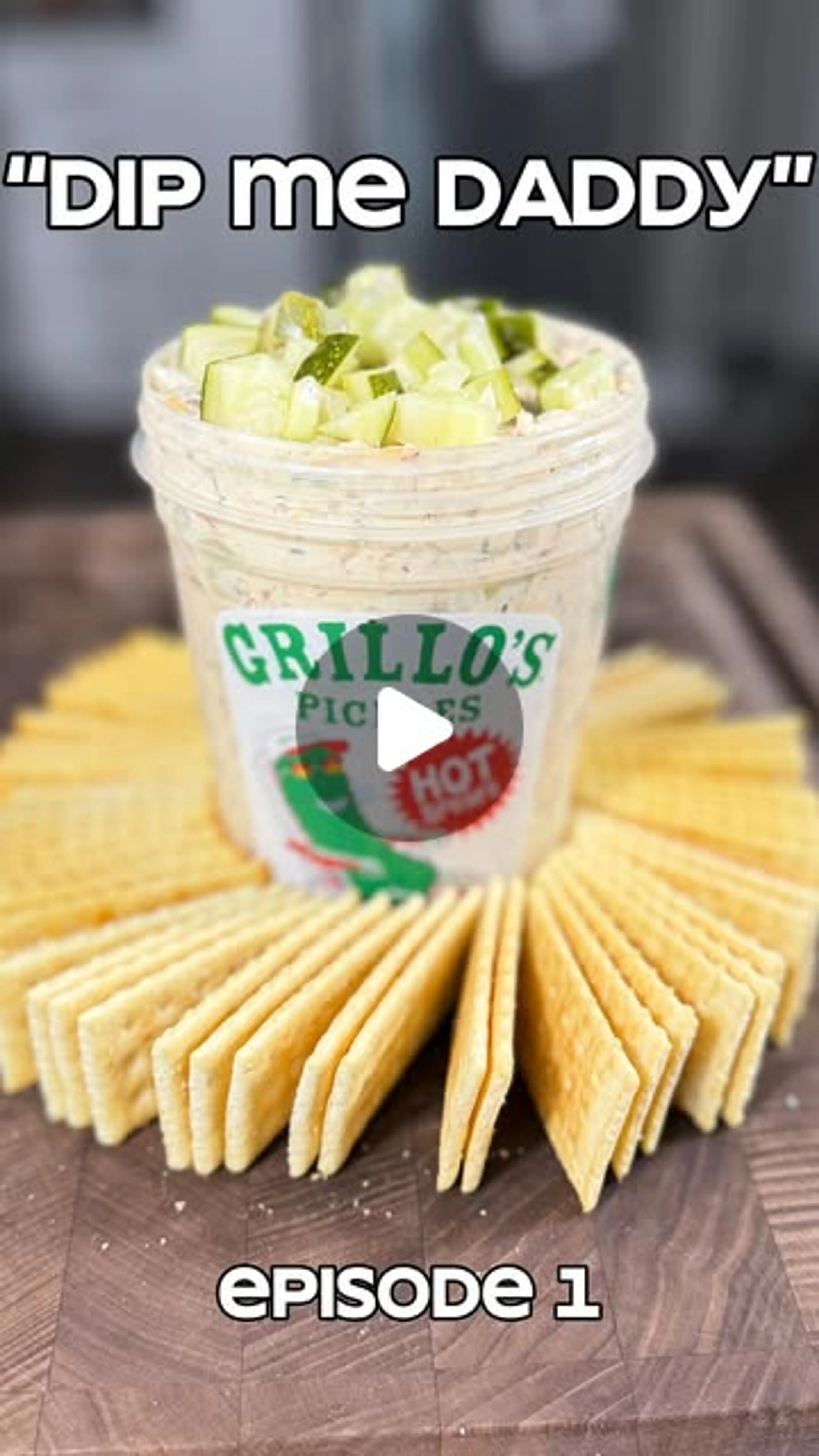 Loaded Dill Pickle Dip