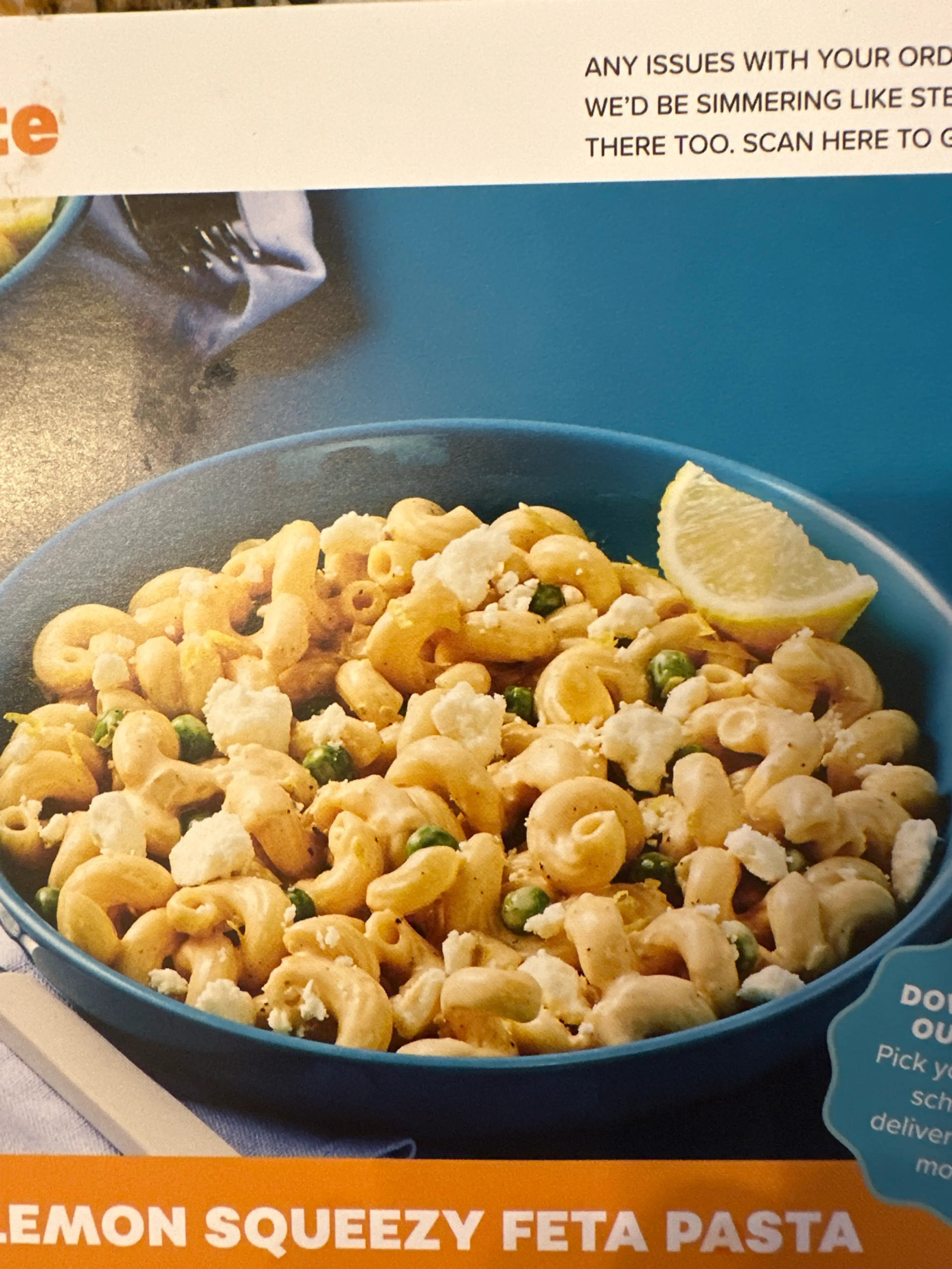Easy Peasy Lemon Squeeze Feta Pasta