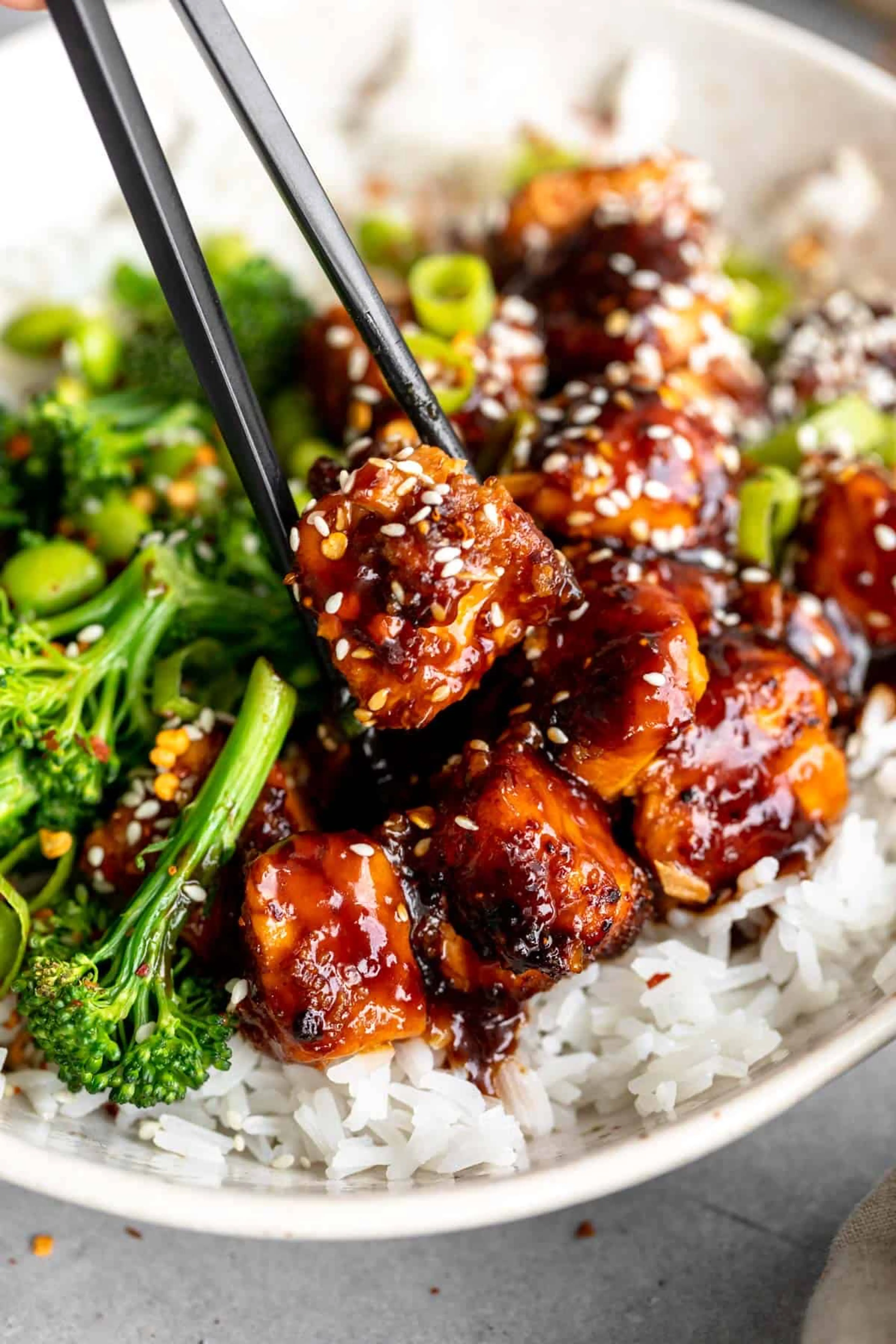 Baked Teriyaki Salmon