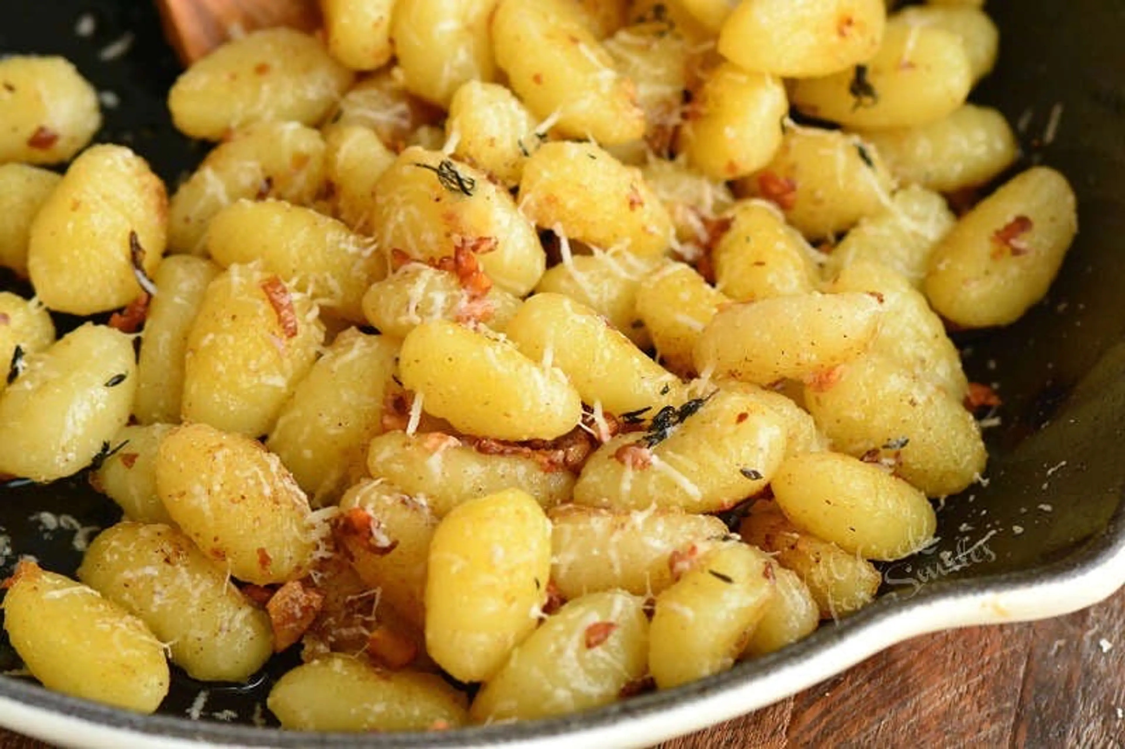 Gnocchi with no sauce