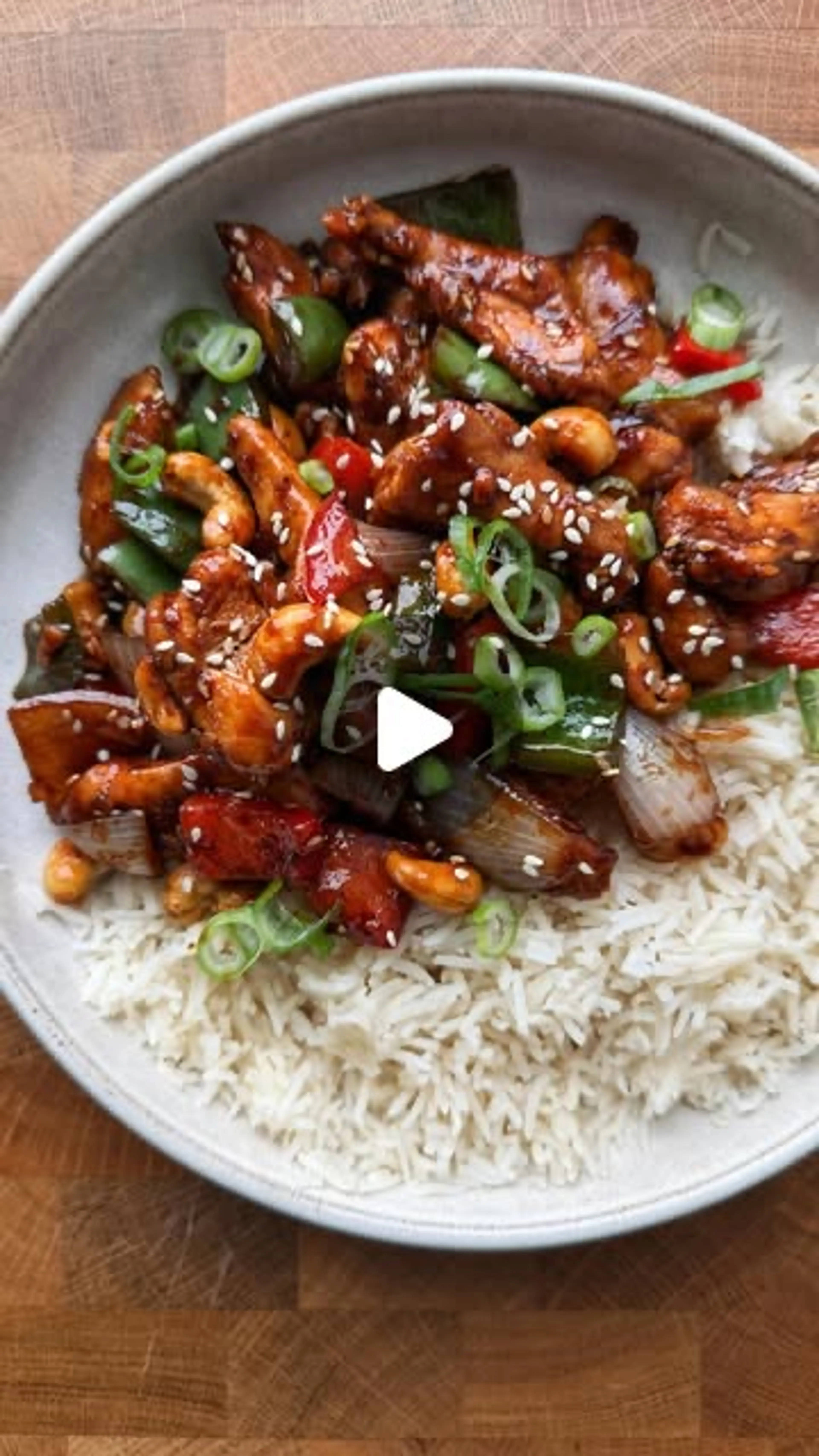 Honey Cashew Chicken