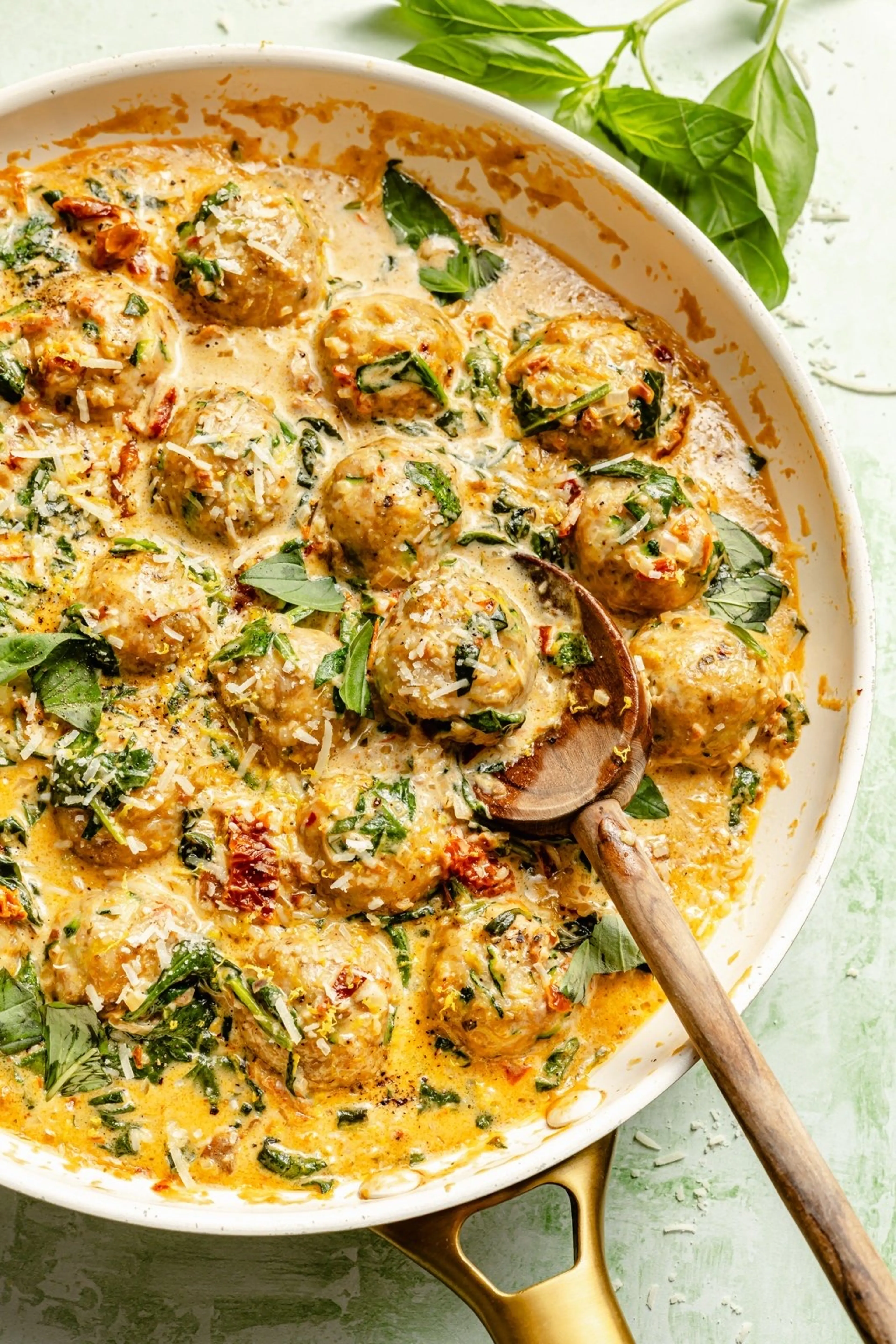 Chicken Florentine Meatballs