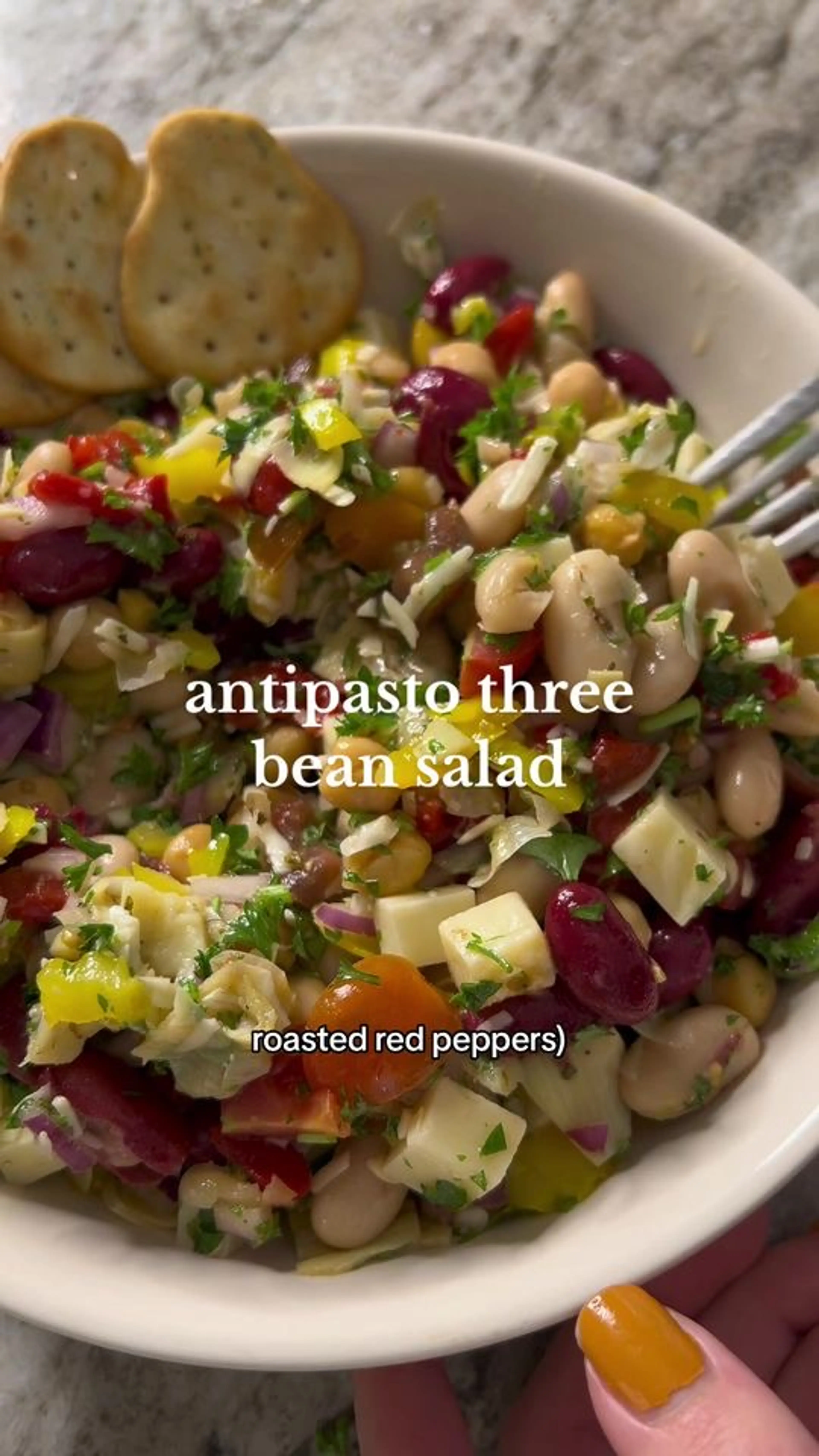 ANTIPASTO THREE-BEAN SALAD