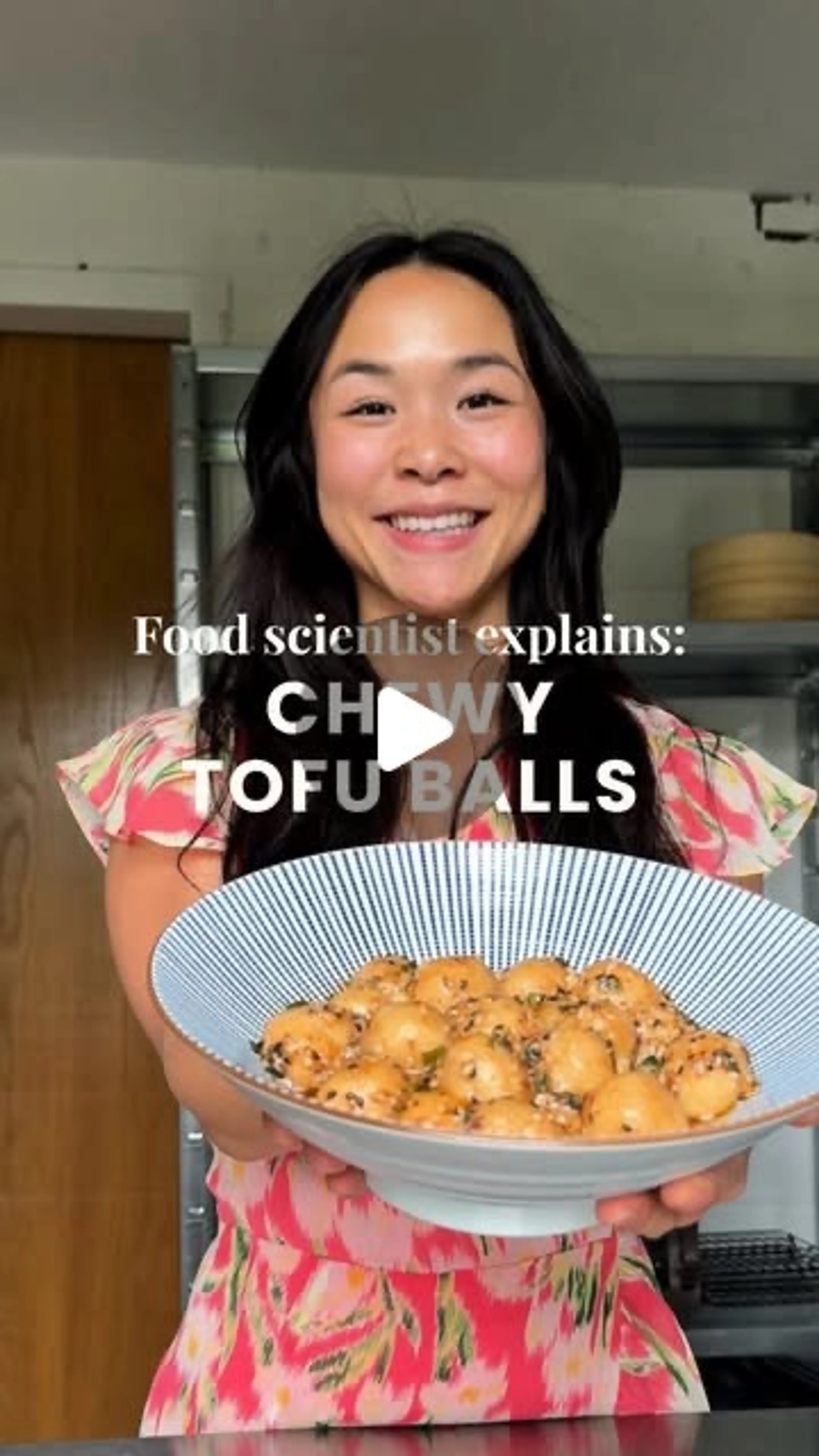 Chewy Bouncy Tofu Balls