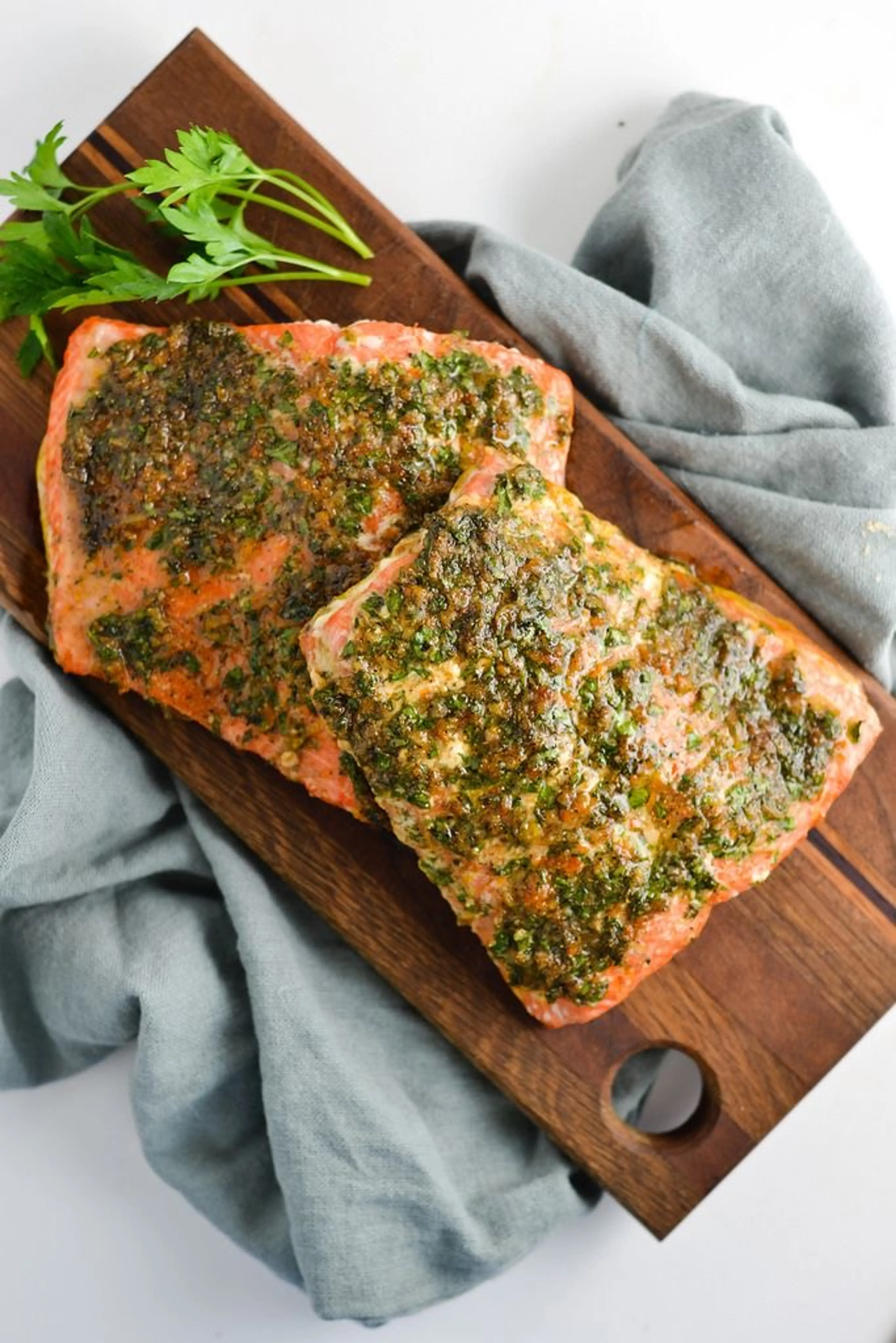 ❤️Citrus and Herb Crusted Salmon