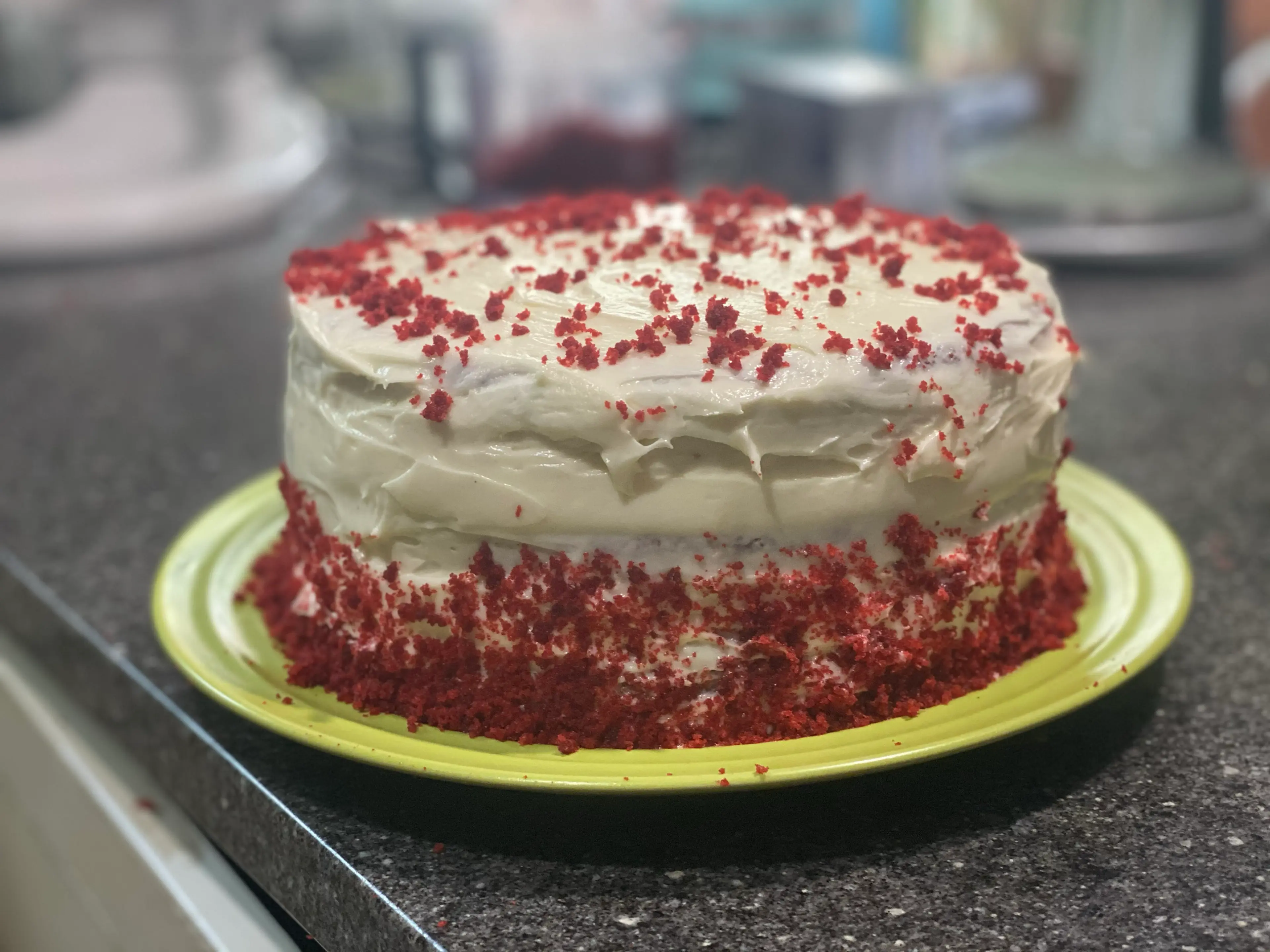 Red Velvet Cake with Cream Cheese Frosting