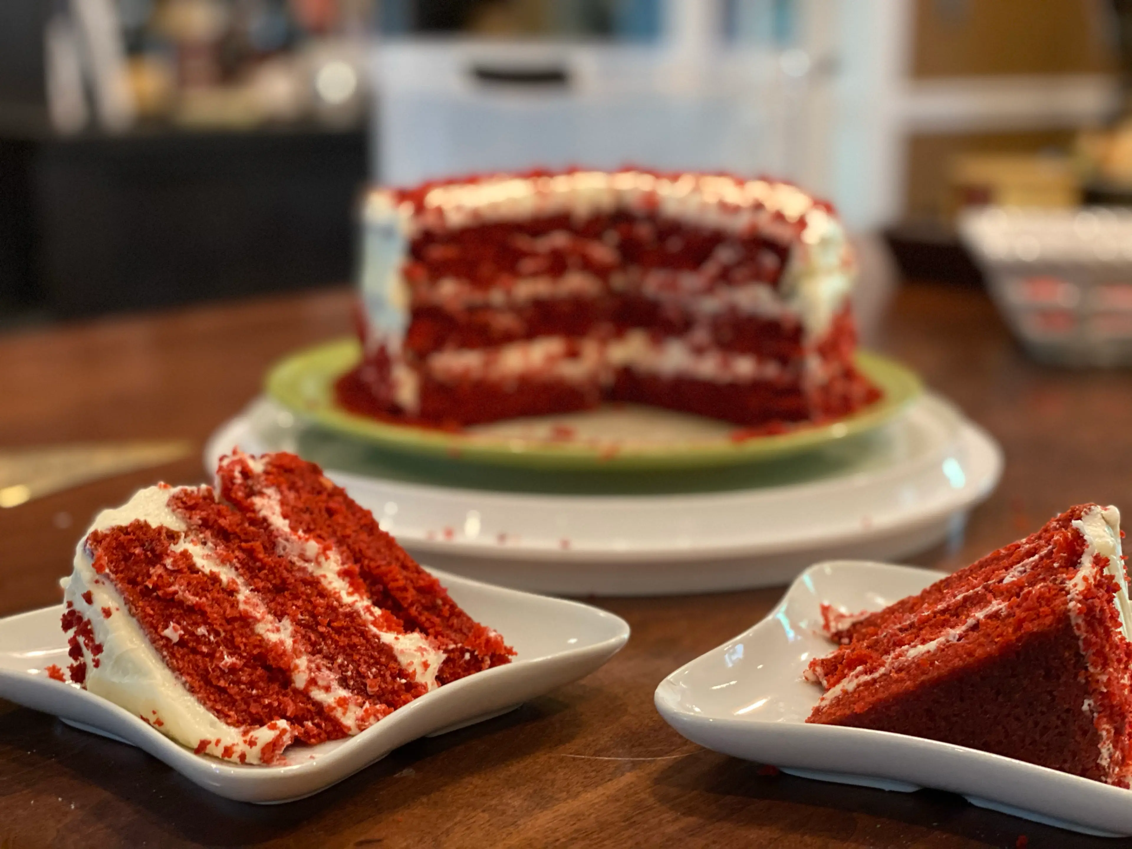 Red Velvet Cake with Cream Cheese Frosting